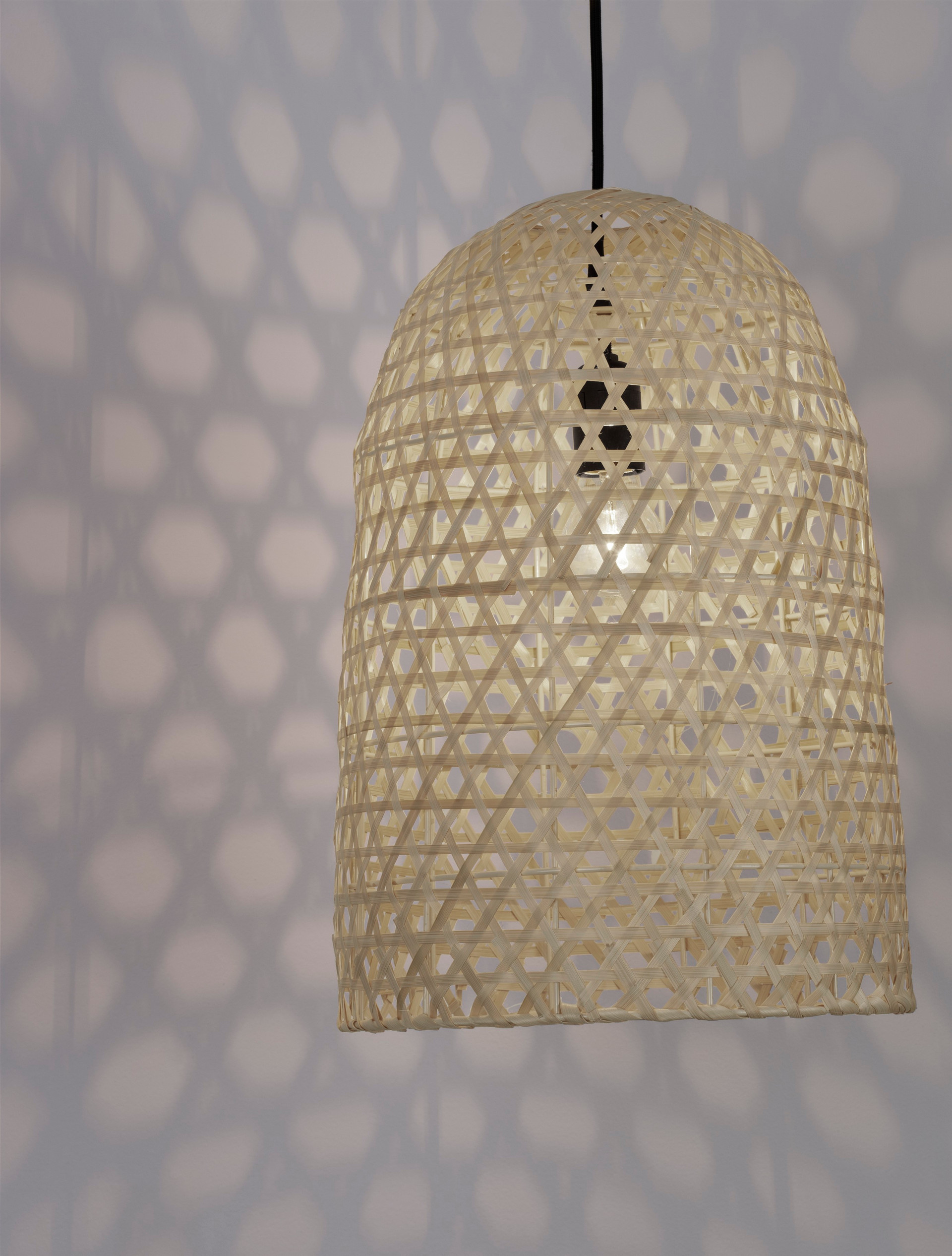 AURORA | H 190 D 30 cm | 12 W | IP20 | Beige | Rattan
