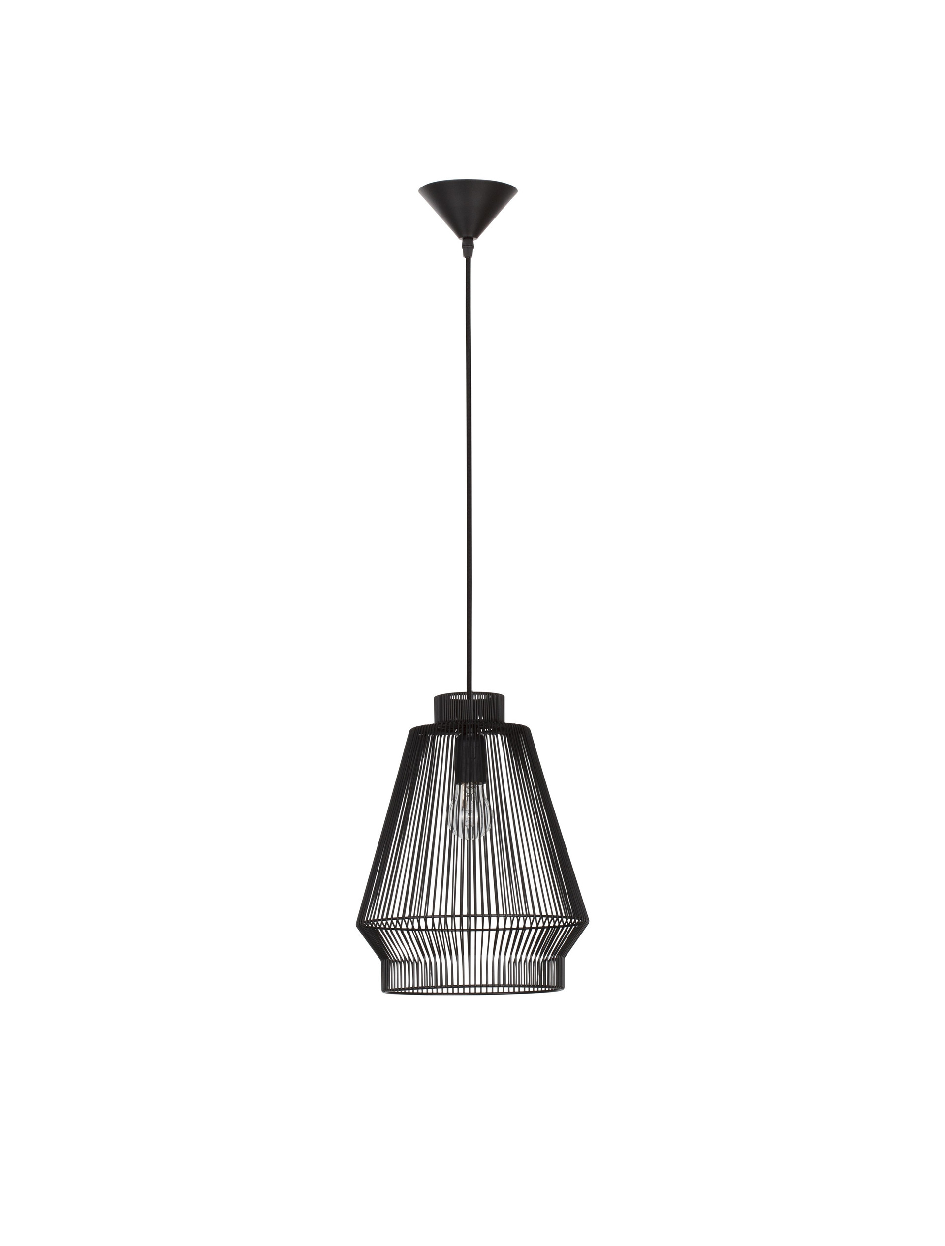 BREDO | H 185 D 27.5 cm | 12 W | IP20 | Black | Aluminum