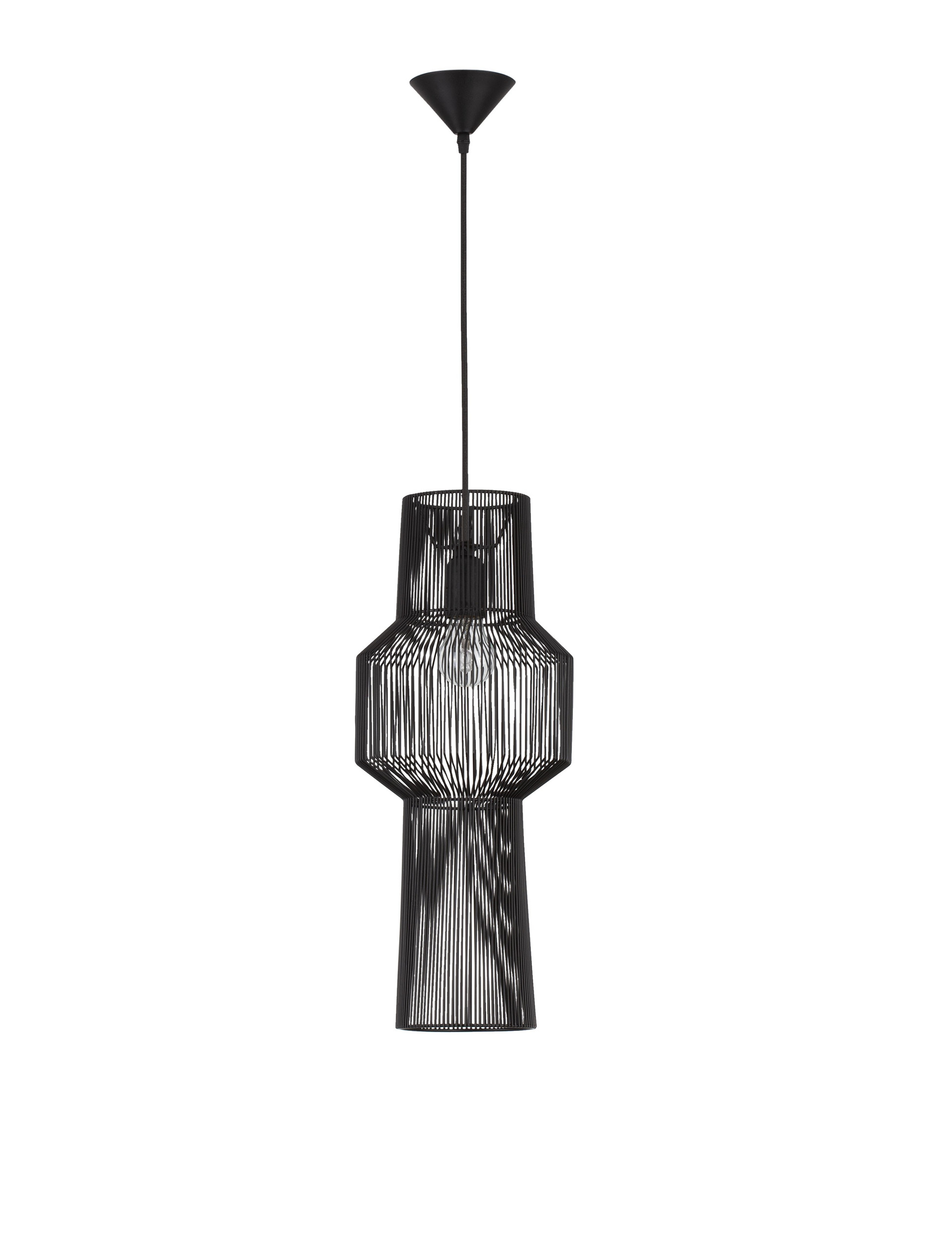 BREDO | H 195 D 21 cm | 12 W | IP20 | Black | Aluminum