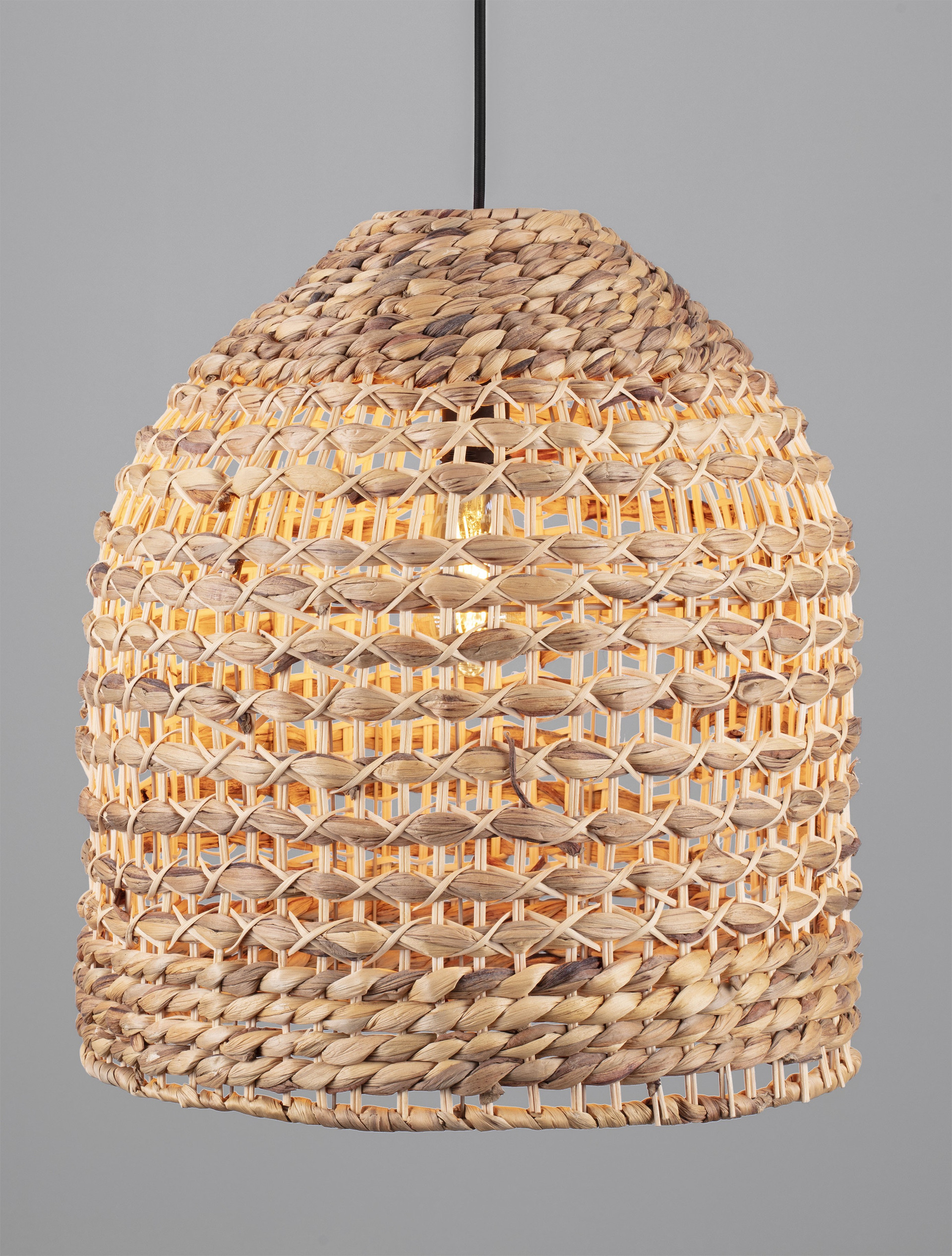 BOLA | H 200 D 40 cm | 12 W | IP20 | Beige | Fabric/Rattan