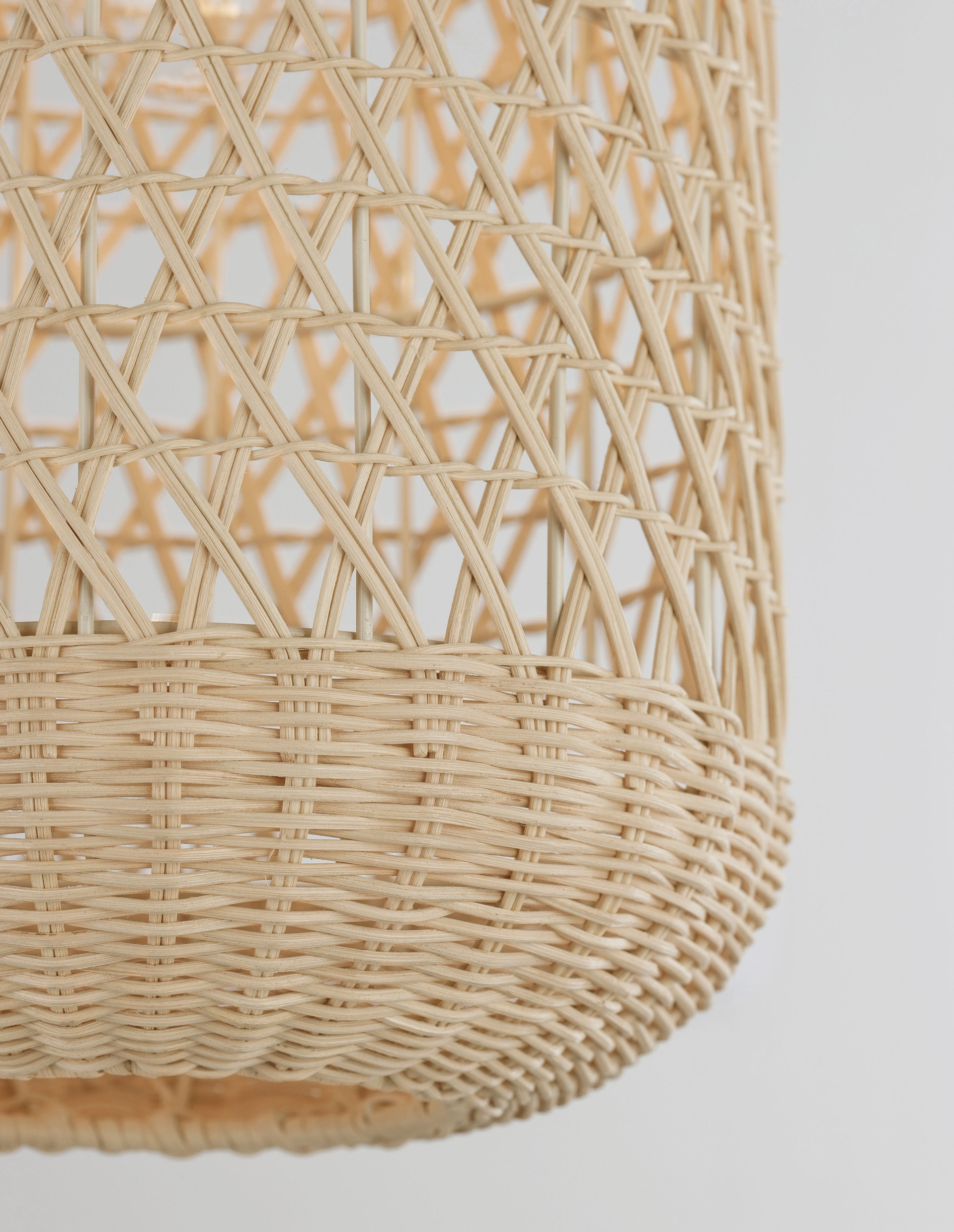 AURORA | H 250 D 24.5 cm | 12 W | IP20 | Beige | Rattan
