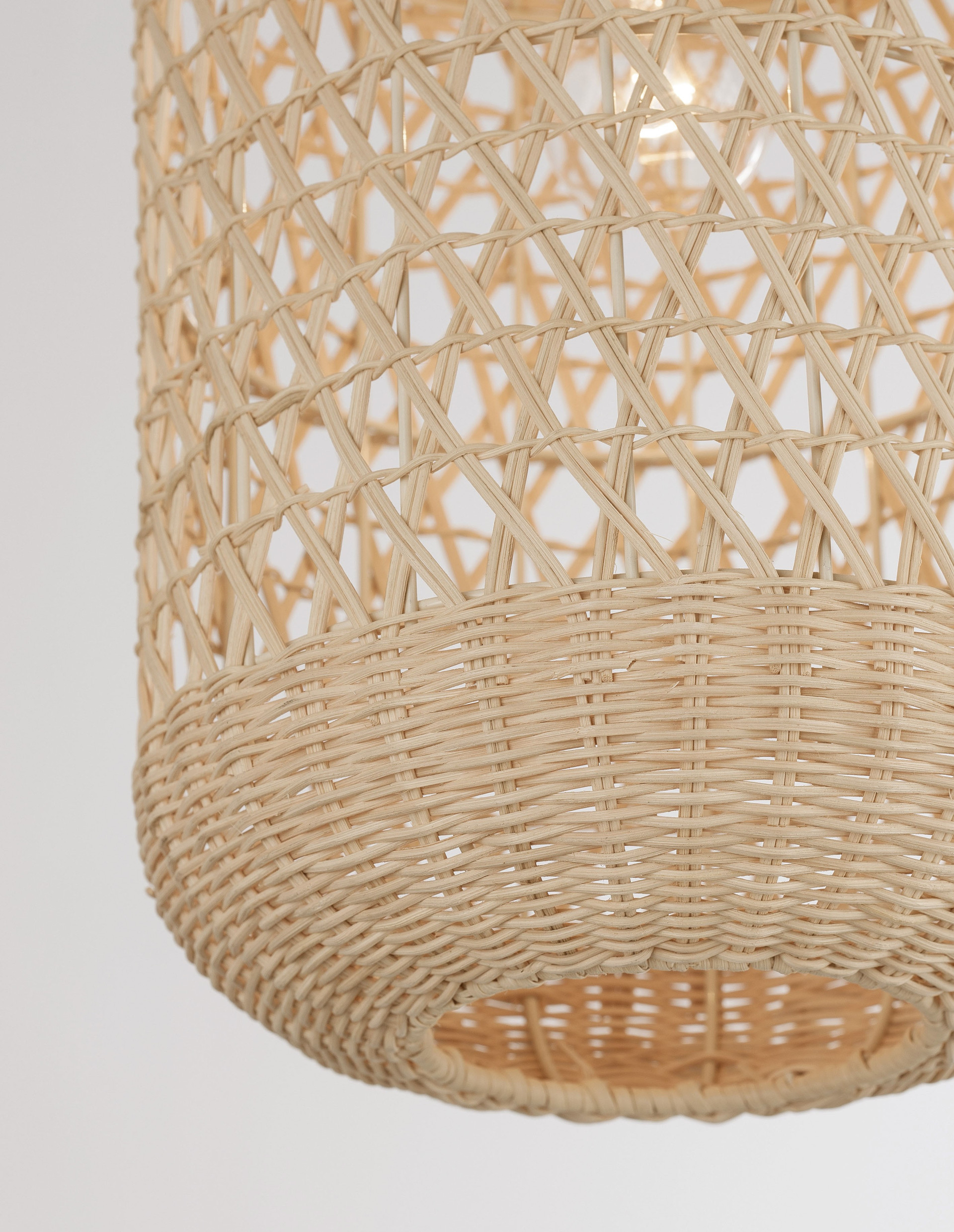 AURORA | H 250 D 24.5 cm | 12 W | IP20 | Beige | Rattan