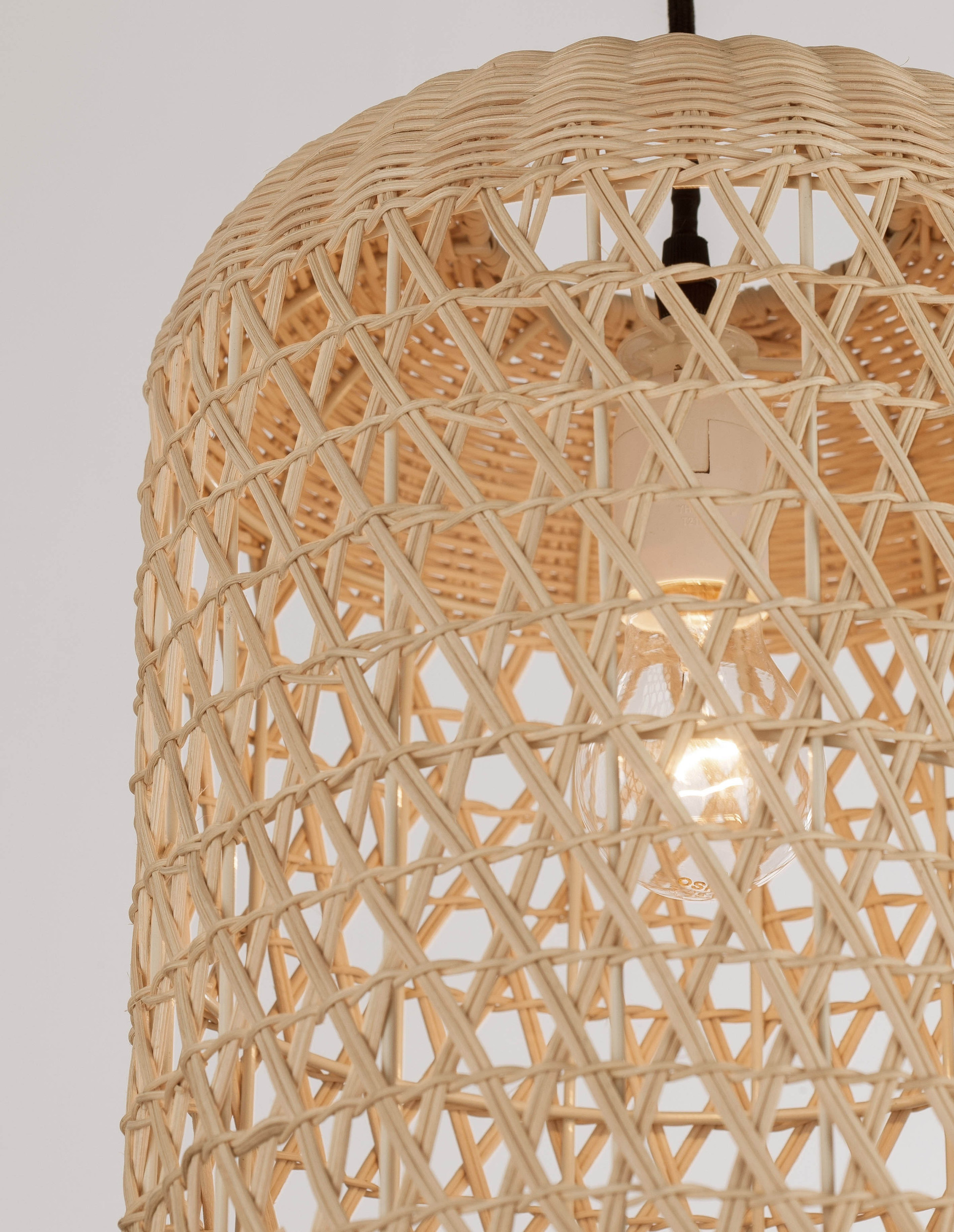 AURORA | H 250 D 24.5 cm | 12 W | IP20 | Beige | Rattan