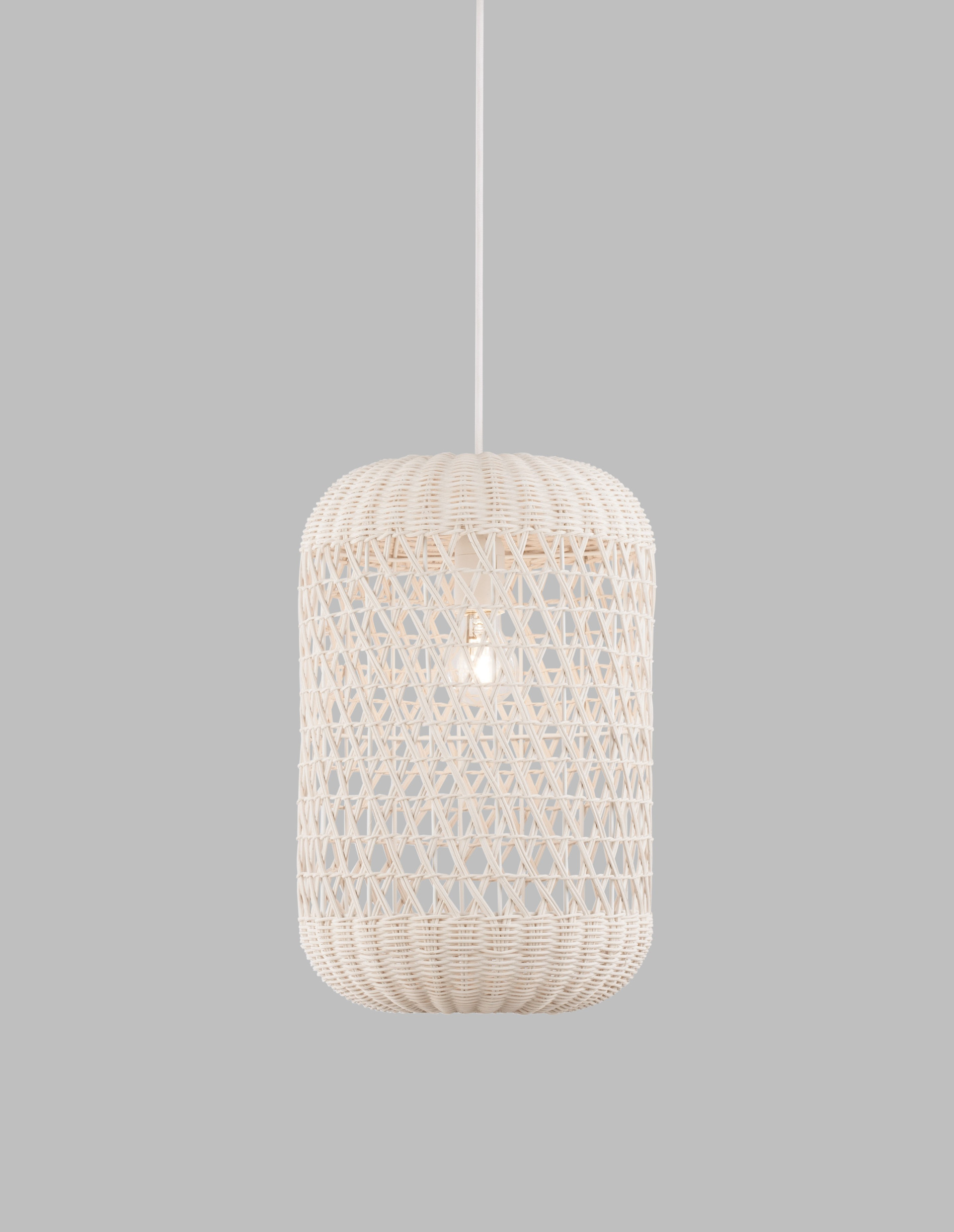 AURORA | H 250 D 24 cm | 12 W | IP20 | White | Rattan