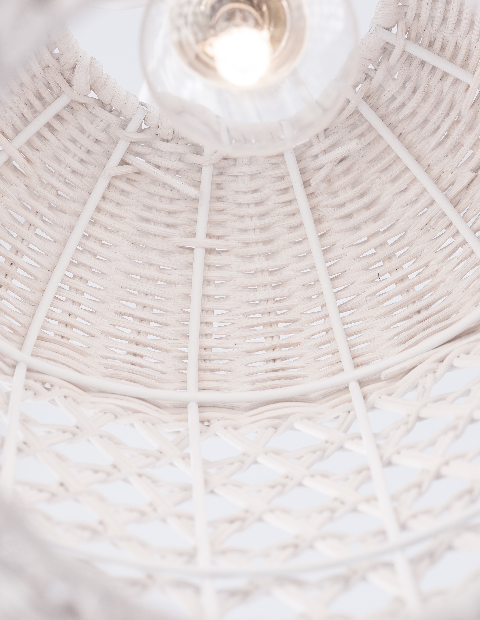 AURORA | H 250 D 24 cm | 12 W | IP20 | White | Rattan