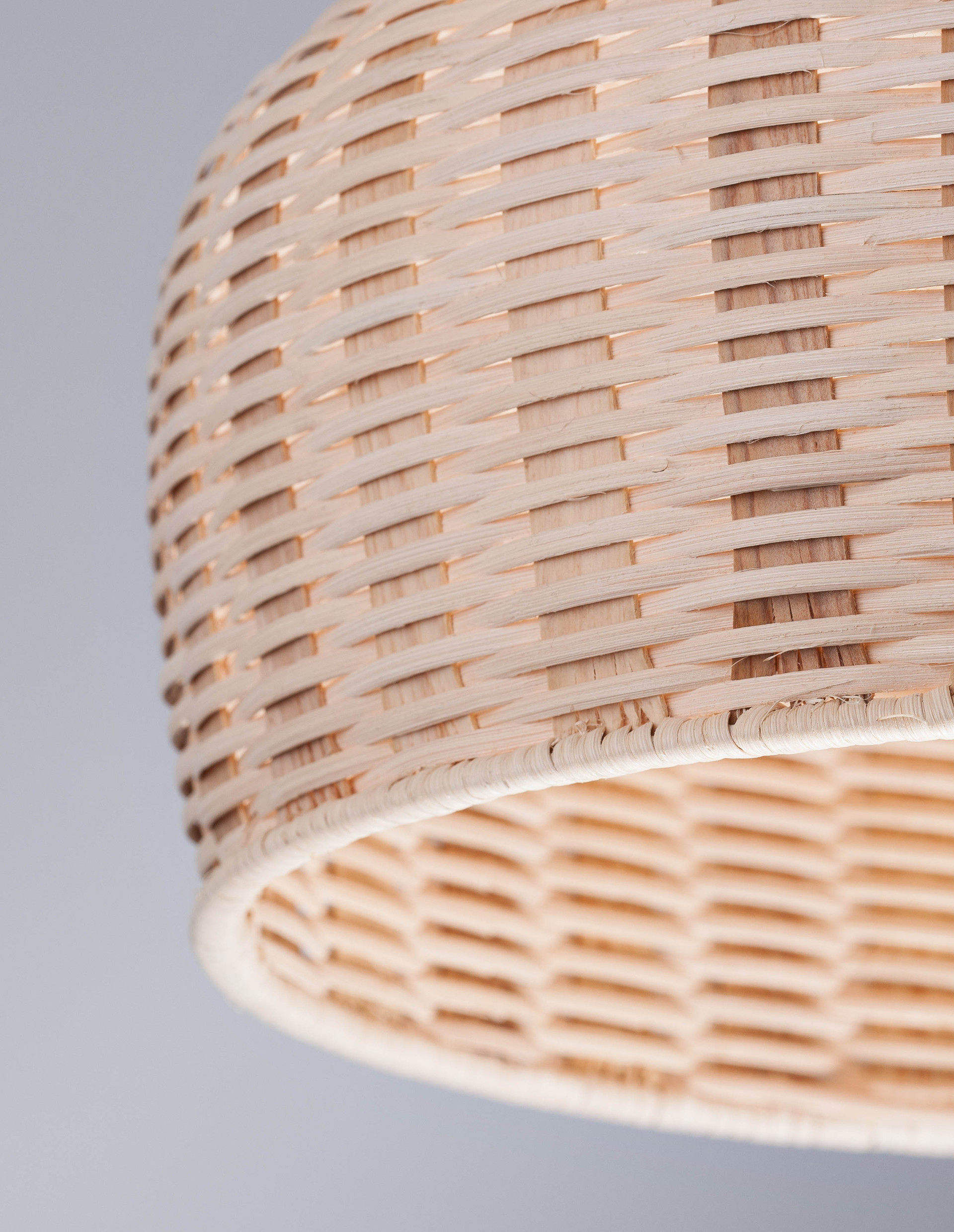 MIA | H 250 D 38.5 cm | 12 W | IP20 | Black/Beige | Rattan