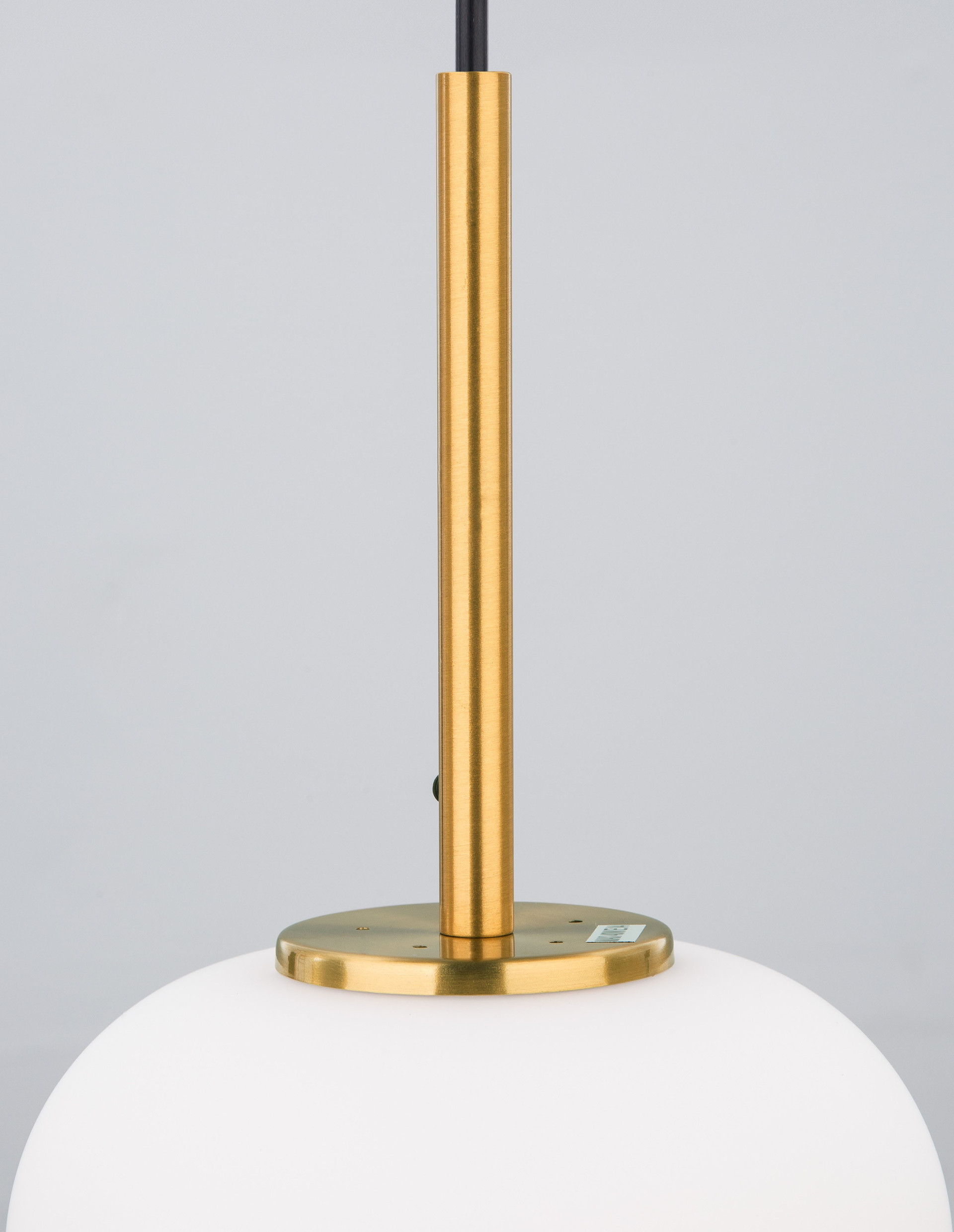 LATO | H 120 D 16.5 cm | 5 W | IP20 | White/Gold | Glass/Metal/Fabric