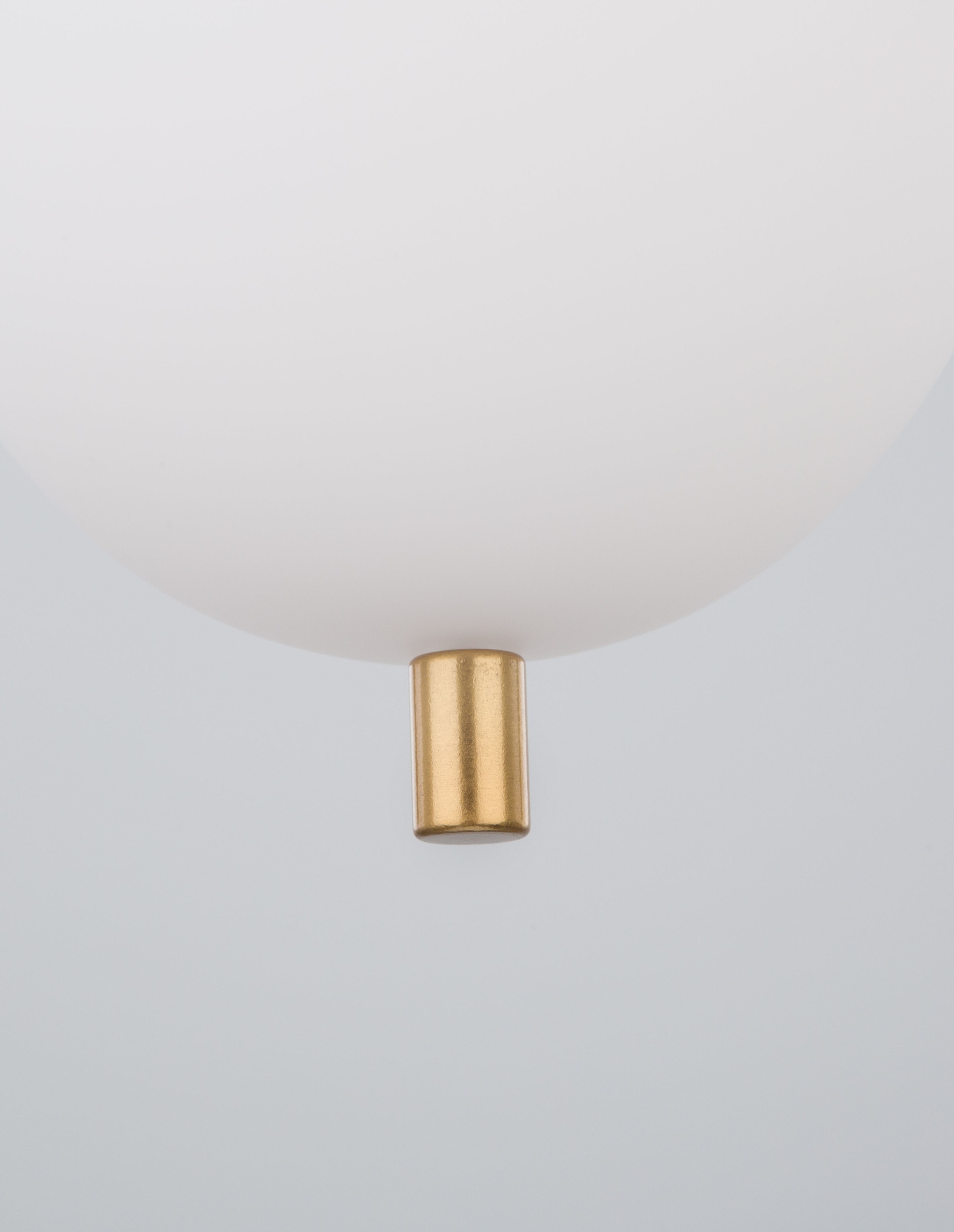 LATO | H 120 D 15.8 cm | 5 W | IP20 | White/Gold | Glass/Metal/Fabric
