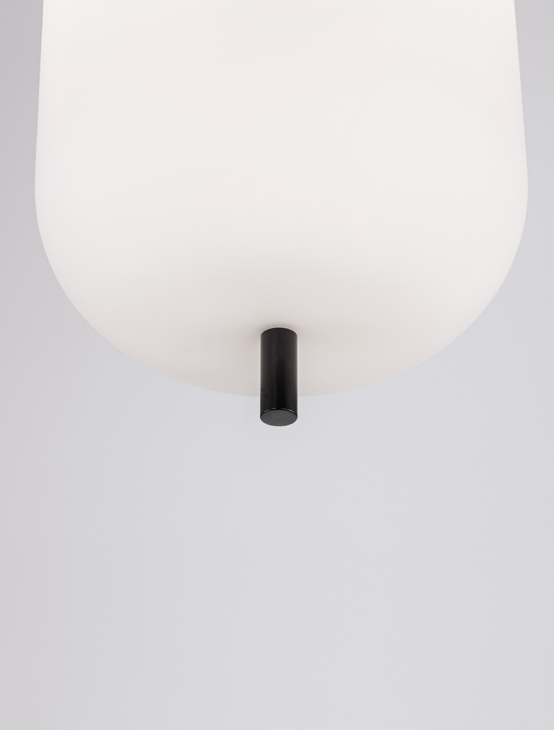 LATO | H 120 D 22 cm | 12 W | IP20 | Black/White | Glass/Metal/Fabric