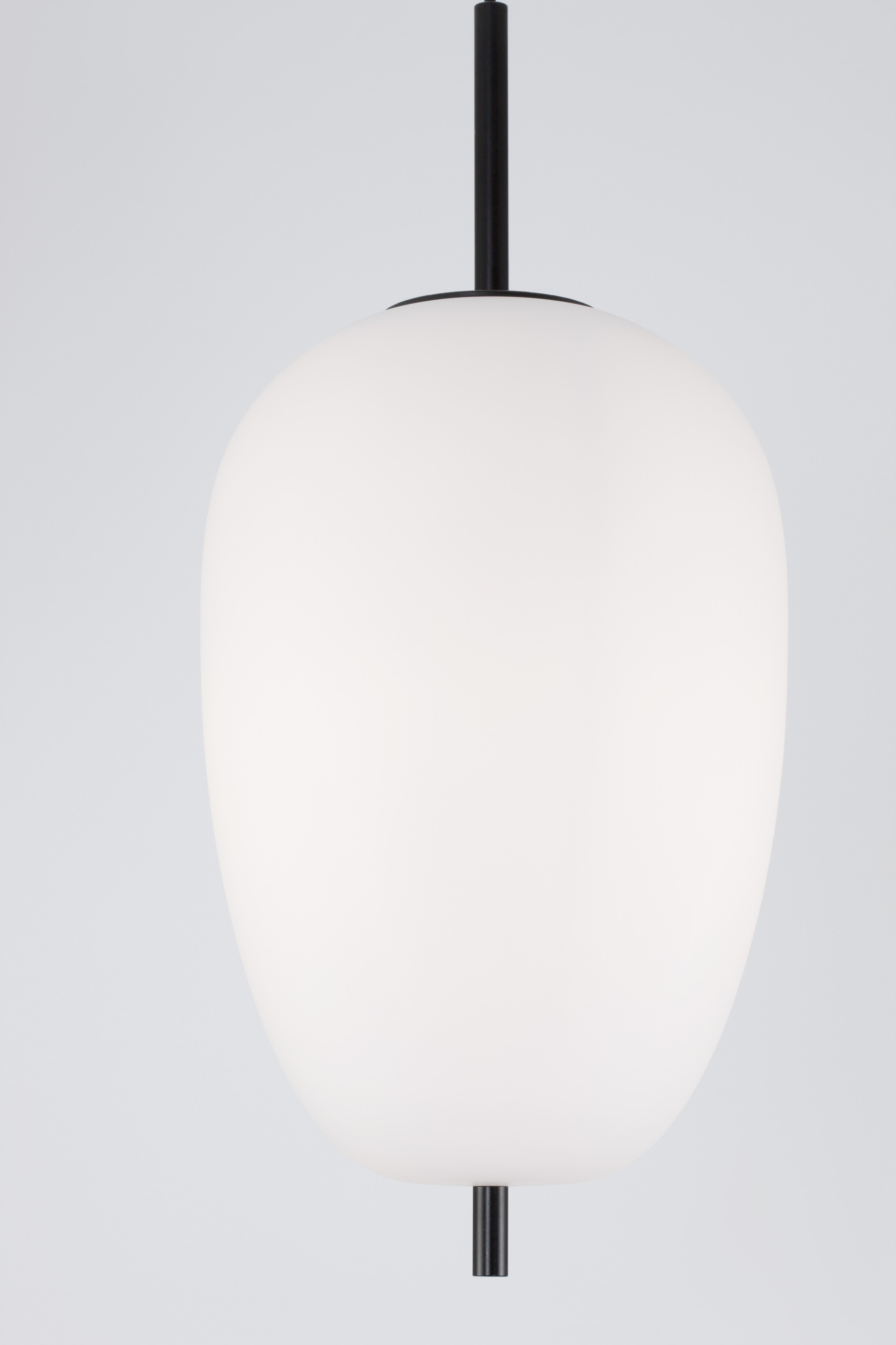 LATO | H 120 D 27 cm | 12 W | IP20 | Black/White | Glass/Metal/Fabric