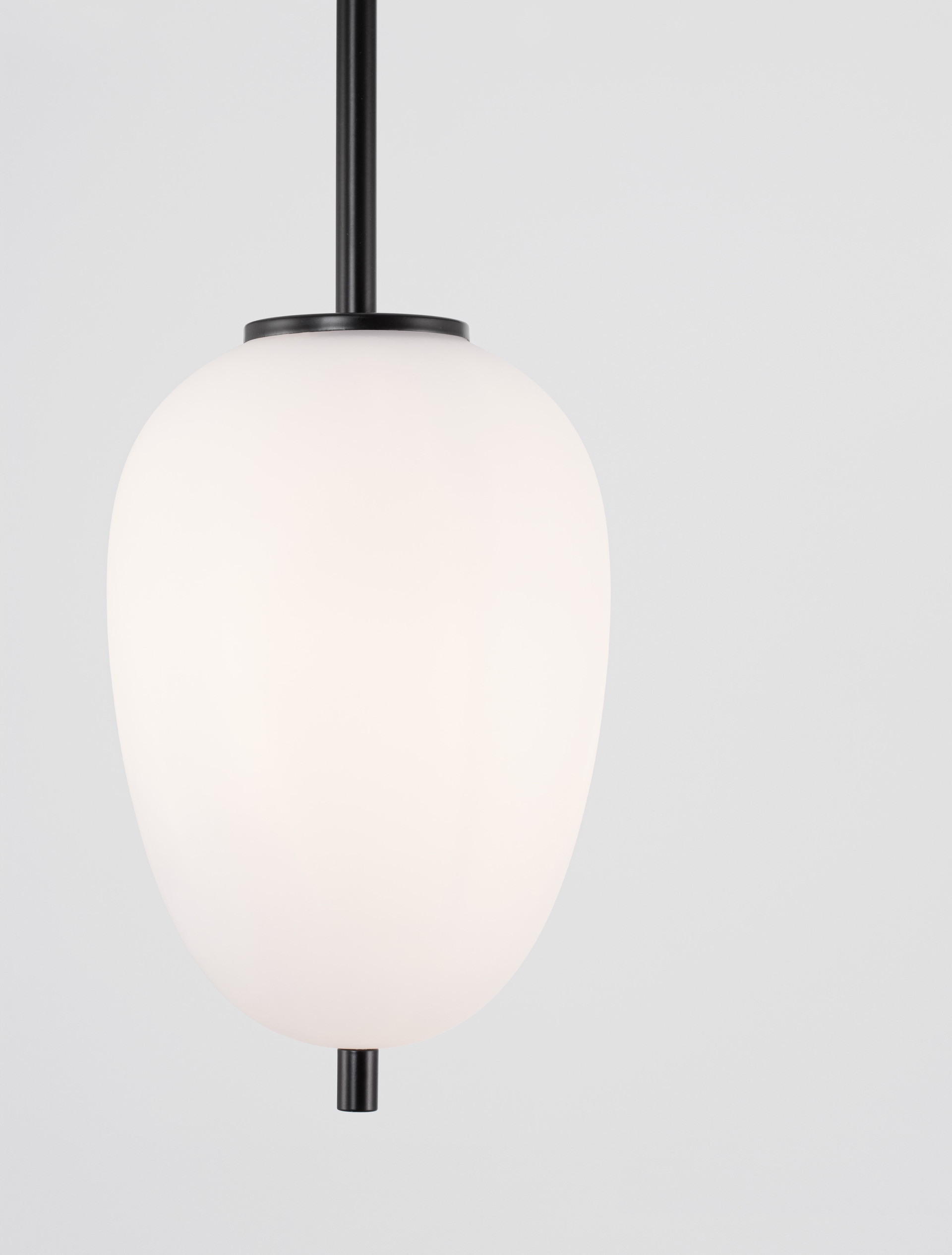 LATO | H 120 D 15.8 cm | 5 W | IP20 | Black/White | Glass/Metal/Fabric