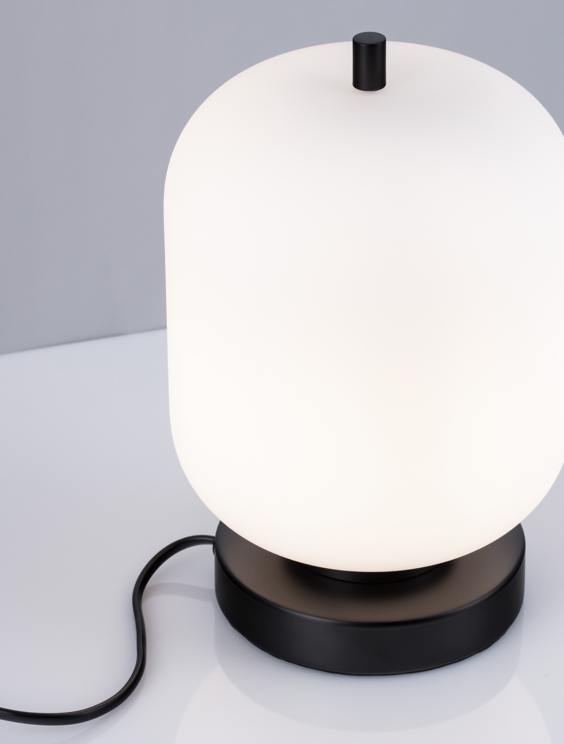 LATO | H 25 D 16.5 cm | 5 W | IP20 | Black/White | Glass/Metal