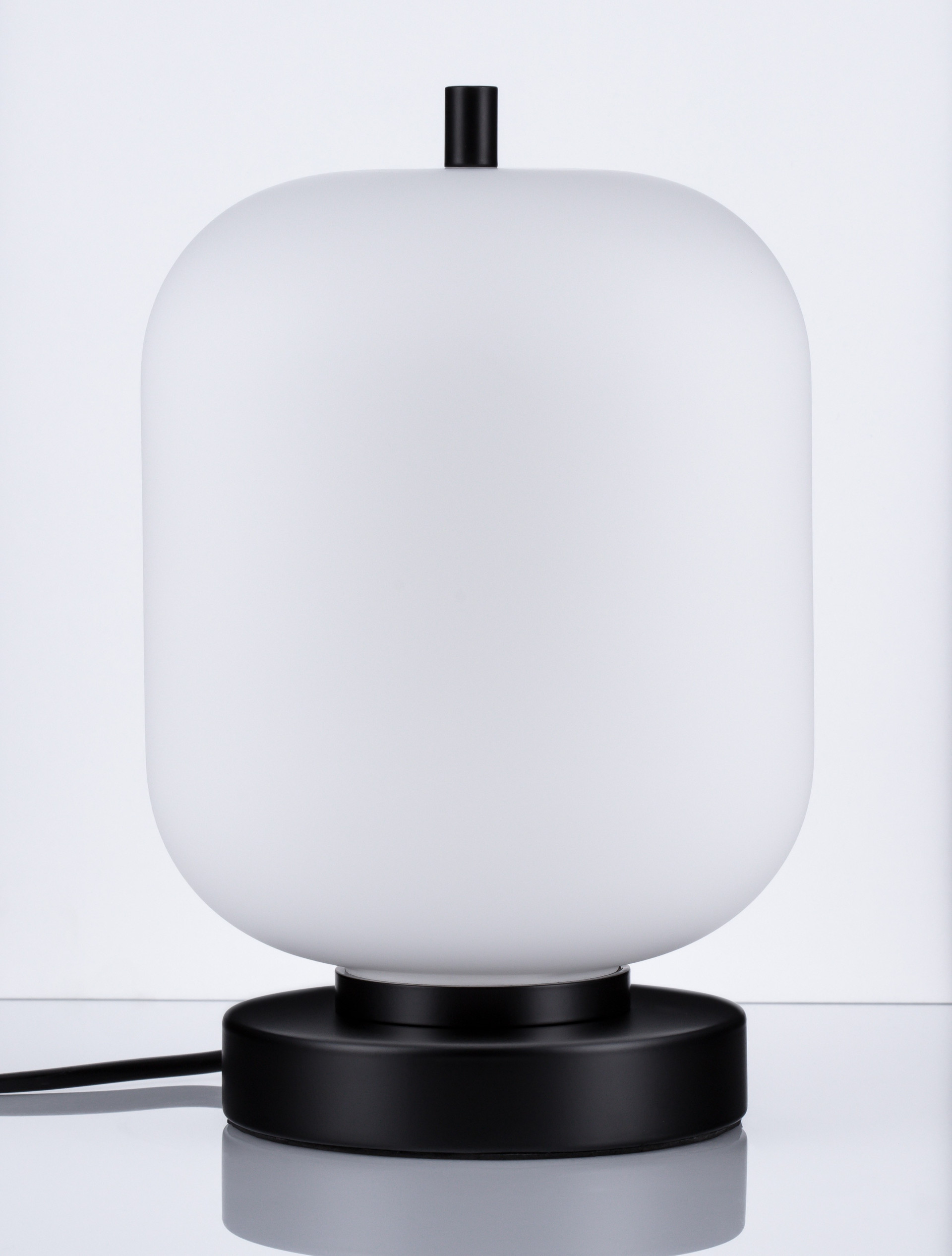 LATO | H 25 D 16.5 cm | 5 W | IP20 | Black/White | Glass/Metal