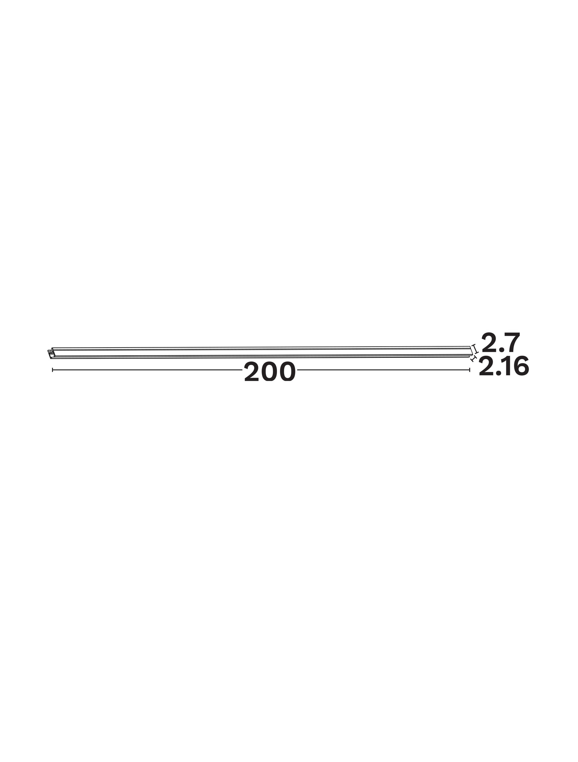 Glow B-Black Aluminium DC24V-RC-L200 thumbnail