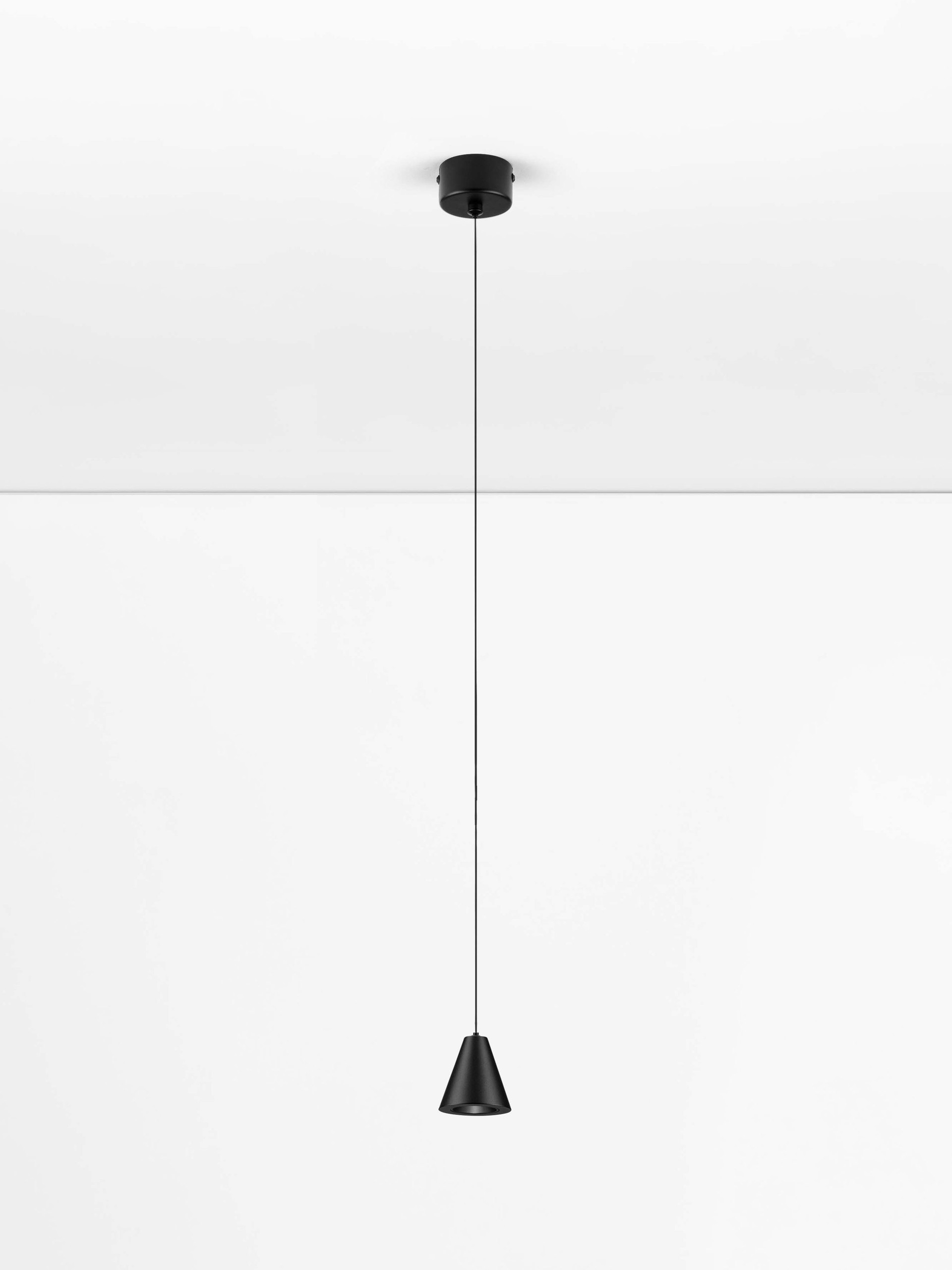 IRMOS | H 191 D 6 cm | 5 W | 3000 K | 371 lm | IP20 | Black | Aluminum