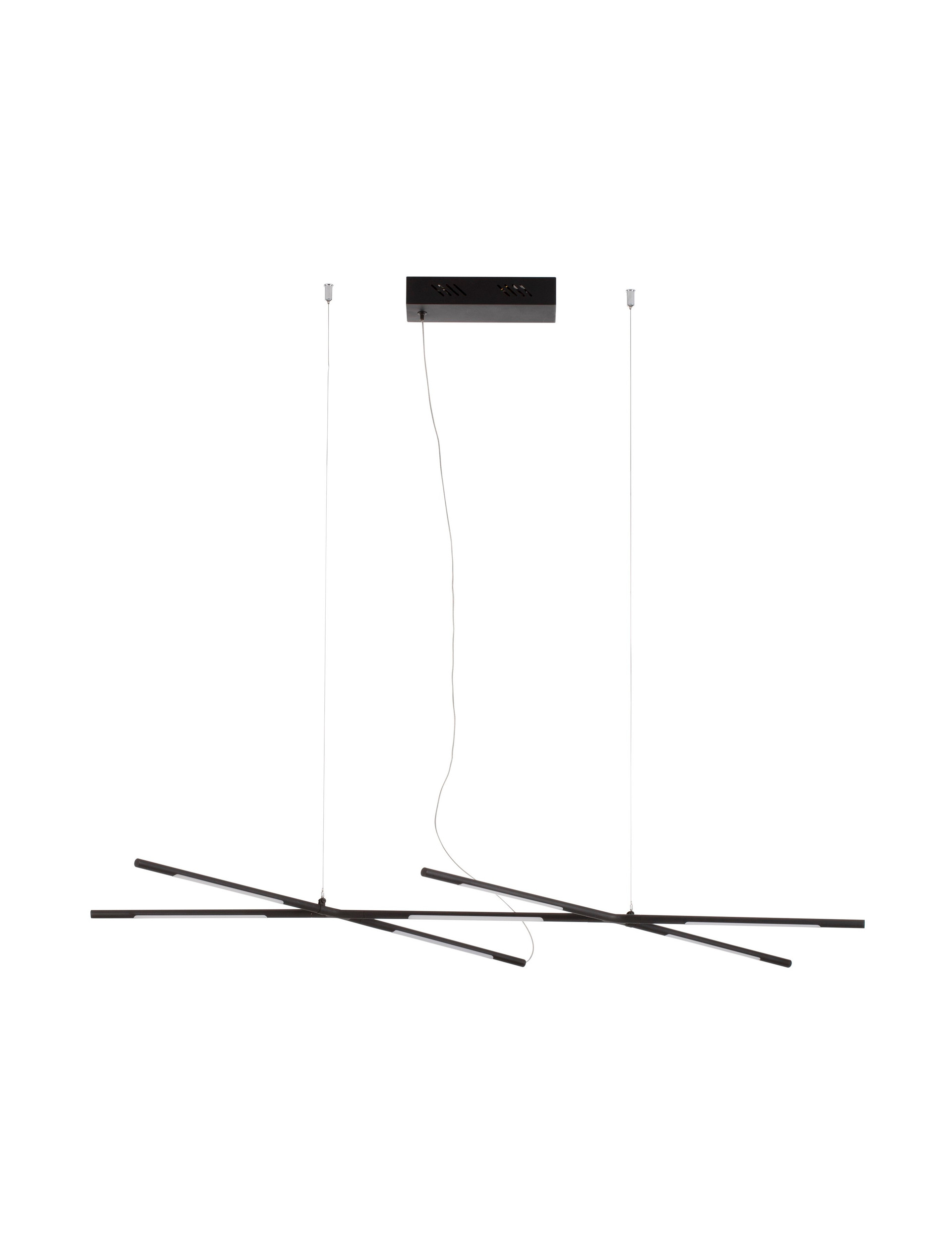 RACCIO | L 115 W 53 H 200 cm | 27 W | 3000 K | 1308 lm | IP20 | Black | Metal/Acrylic