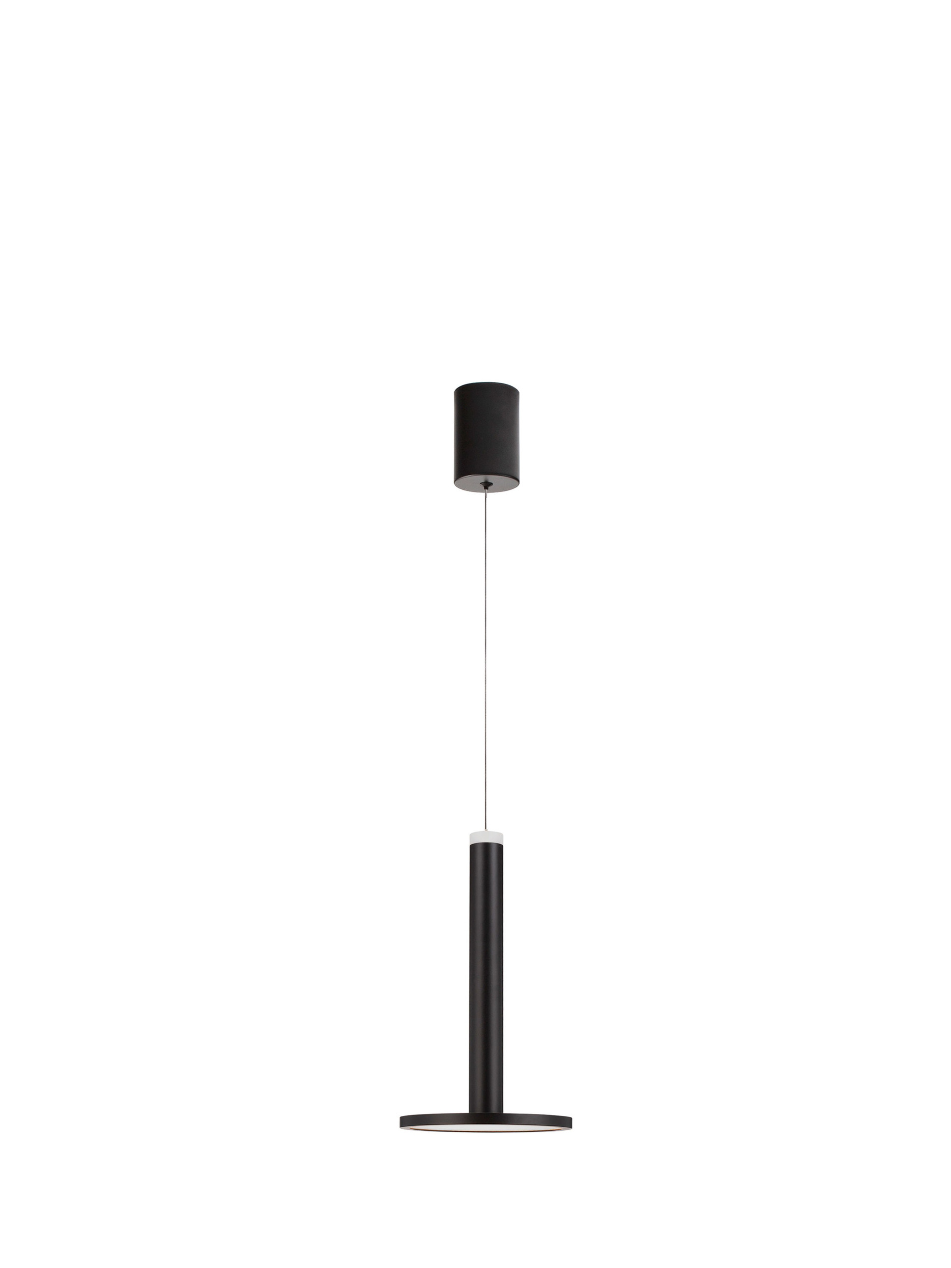 PALENCIA | H 200 D 15 cm | 10 W | 3000 K | 517 lm | IP20 | Black | Aluminum/Acrylic