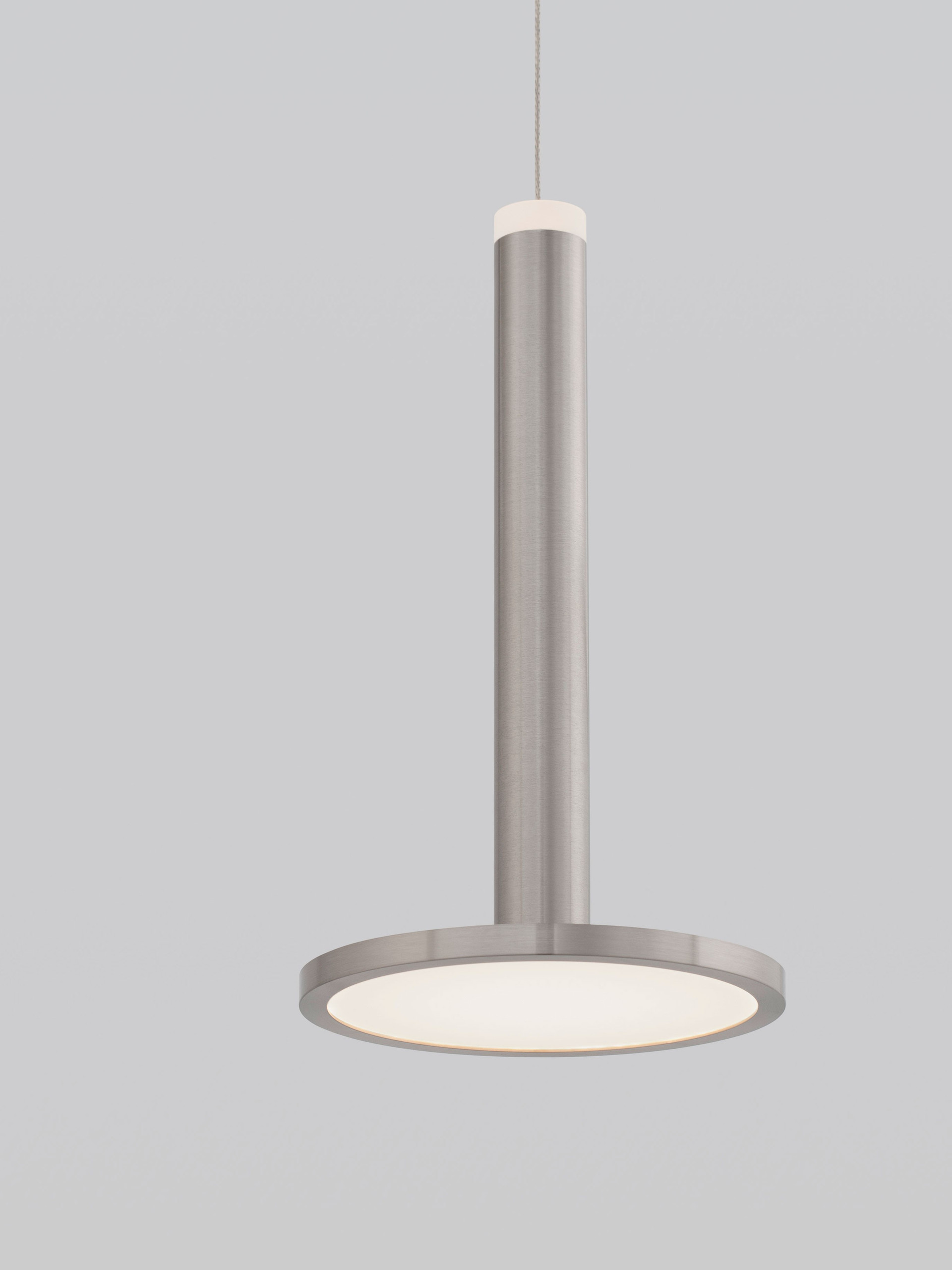 PALENCIA | H 200 D 15 cm | 10 W | 3000 K | 517 lm | IP20 | Nickel | Aluminum/Acrylic
