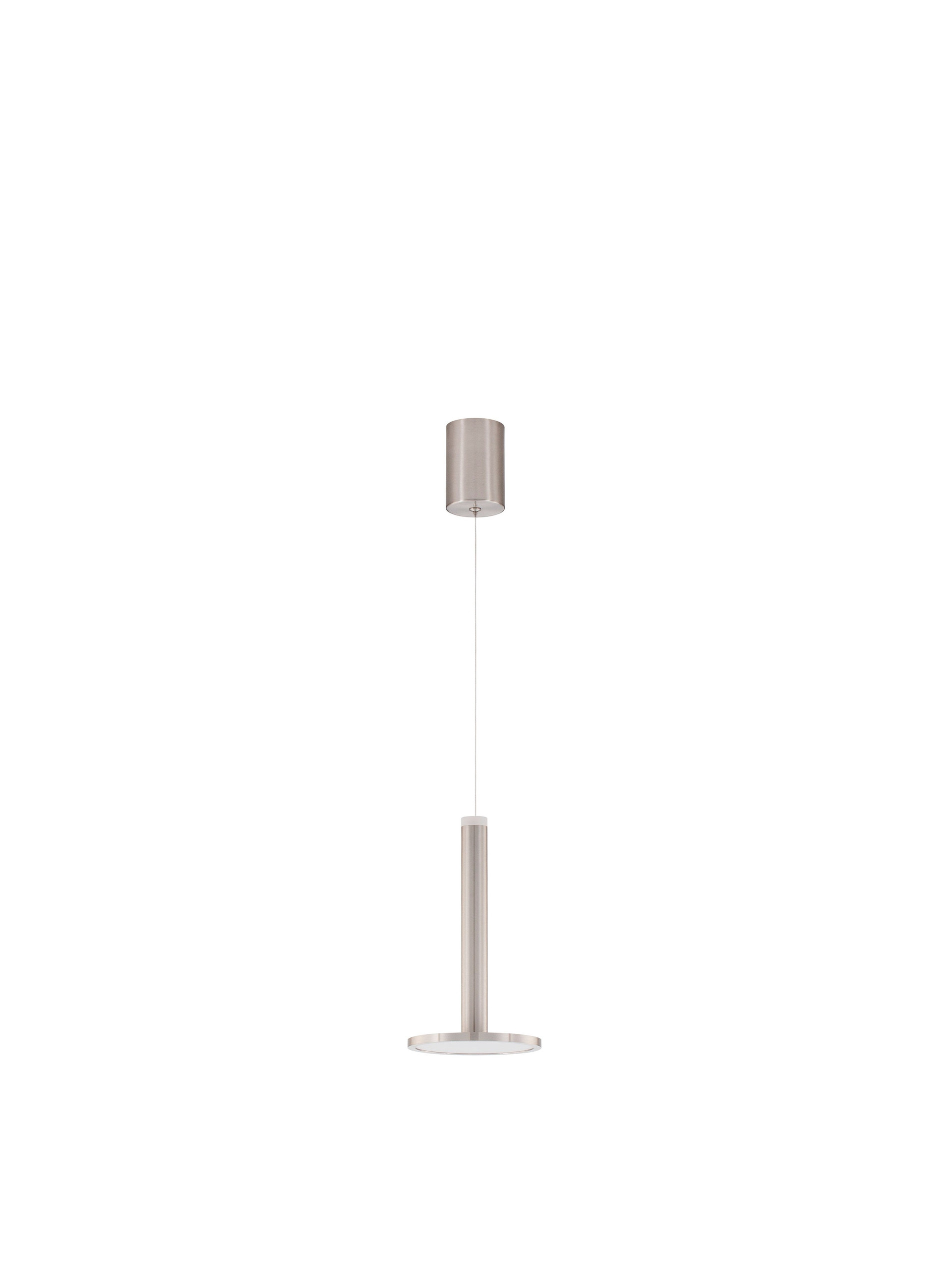 PALENCIA | H 200 D 15 cm | 10 W | 3000 K | 517 lm | IP20 | Nickel | Aluminum/Acrylic
