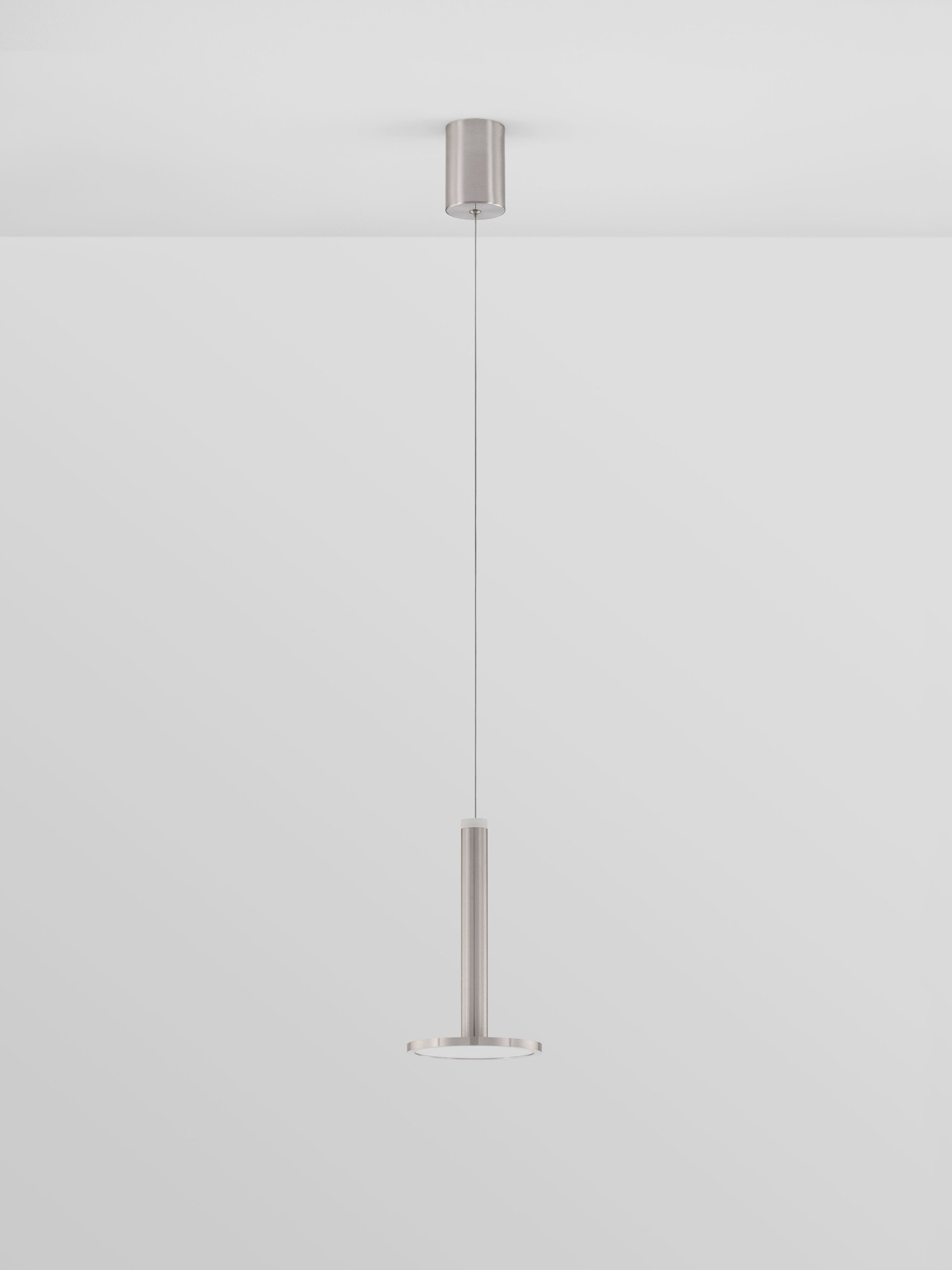 PALENCIA | H 200 D 15 cm | 10 W | 3000 K | 517 lm | IP20 | Nickel | Aluminum/Acrylic