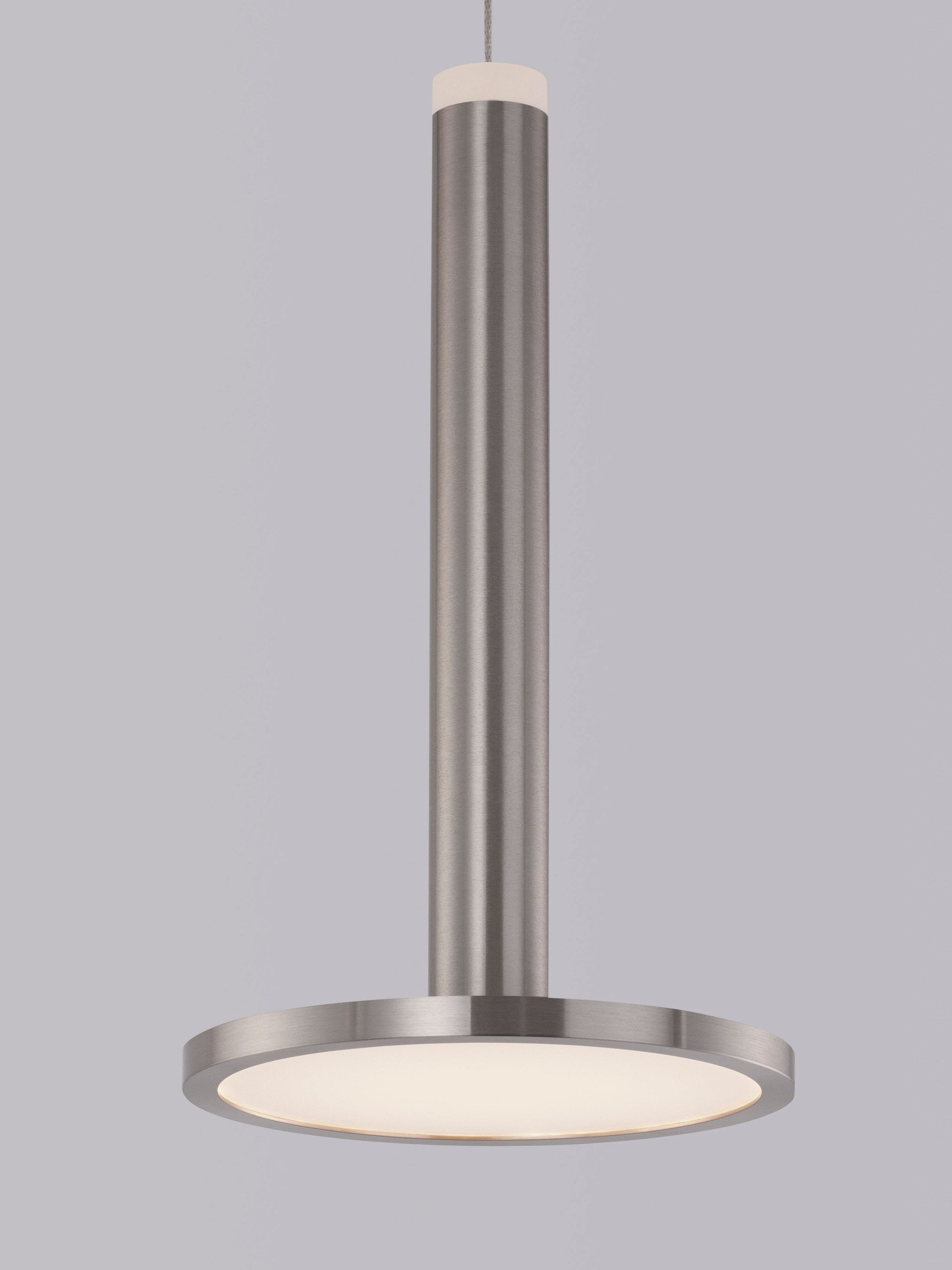 PALENCIA | H 200 D 15 cm | 10 W | 3000 K | 517 lm | IP20 | Nickel | Aluminum/Acrylic