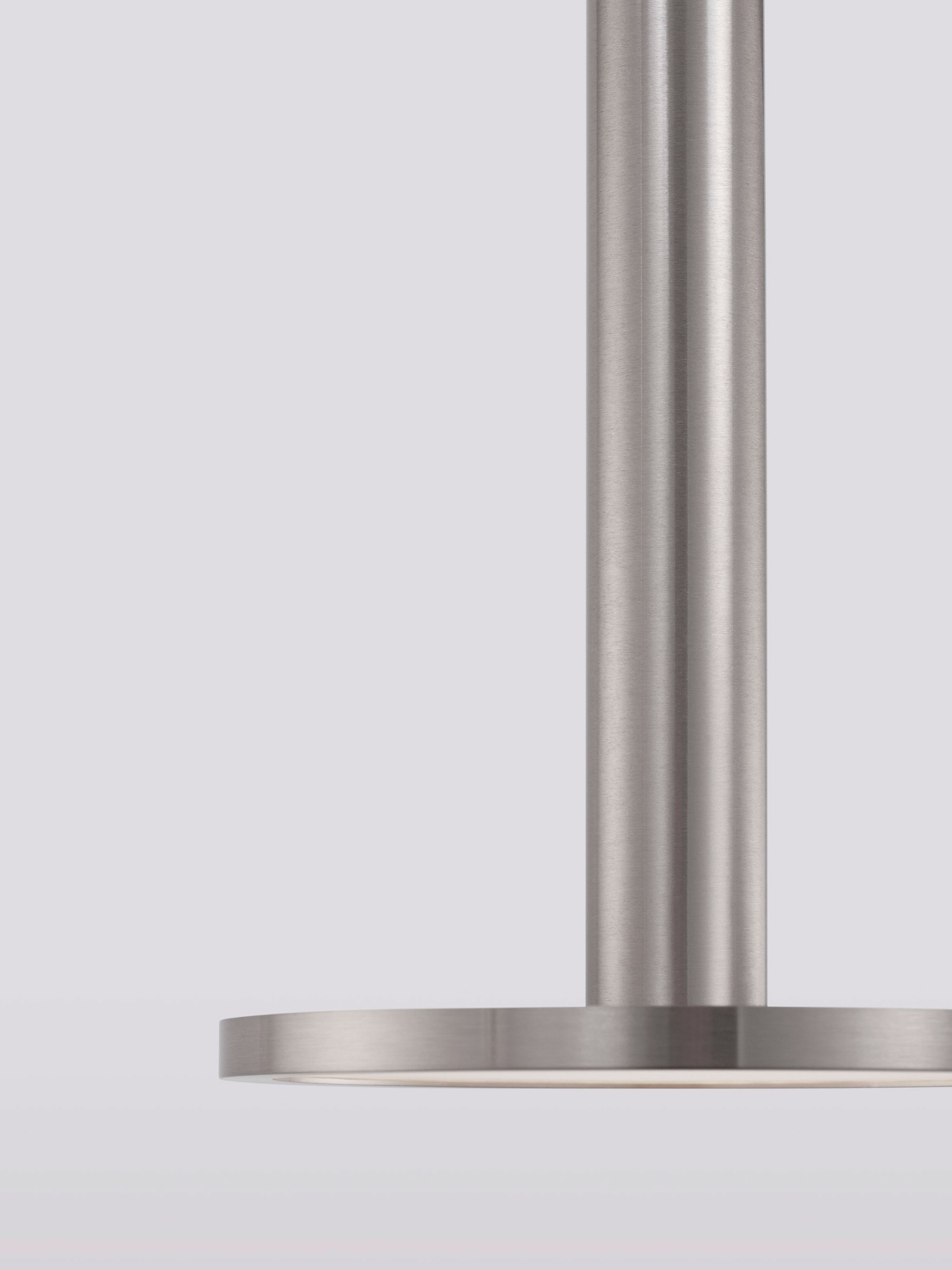 PALENCIA | H 200 D 15 cm | 10 W | 3000 K | 517 lm | IP20 | Nickel | Aluminum/Acrylic