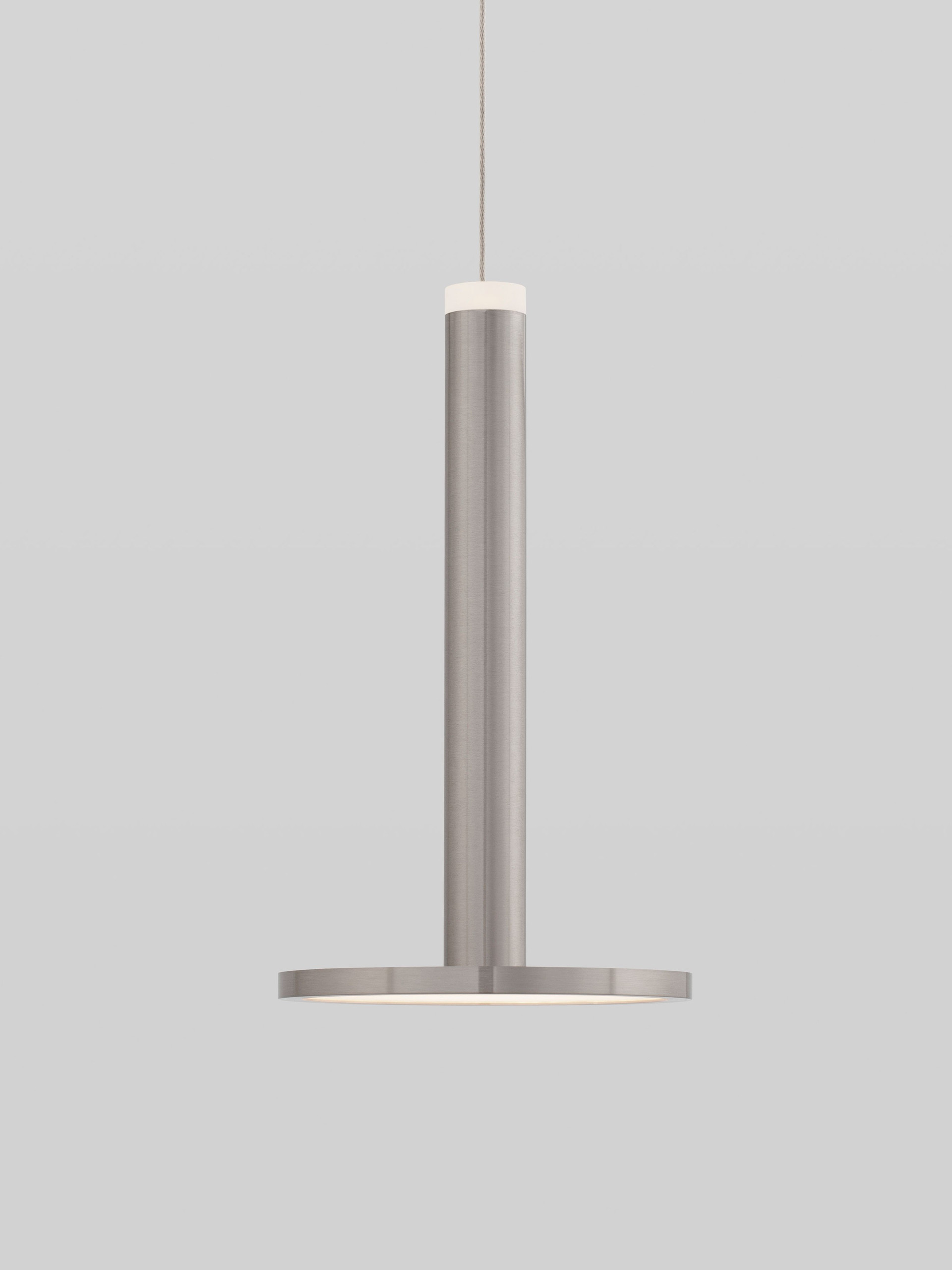 PALENCIA | H 200 D 15 cm | 10 W | 3000 K | 517 lm | IP20 | Nickel | Aluminum/Acrylic