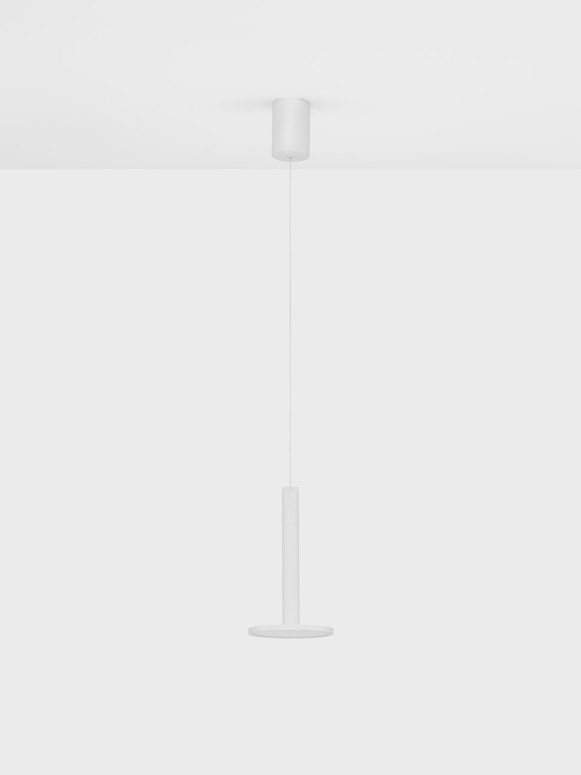 PALENCIA | H 200 D 15 cm | 10 W | 3000 K | 517 lm | IP20 | White | Aluminum/Acrylic