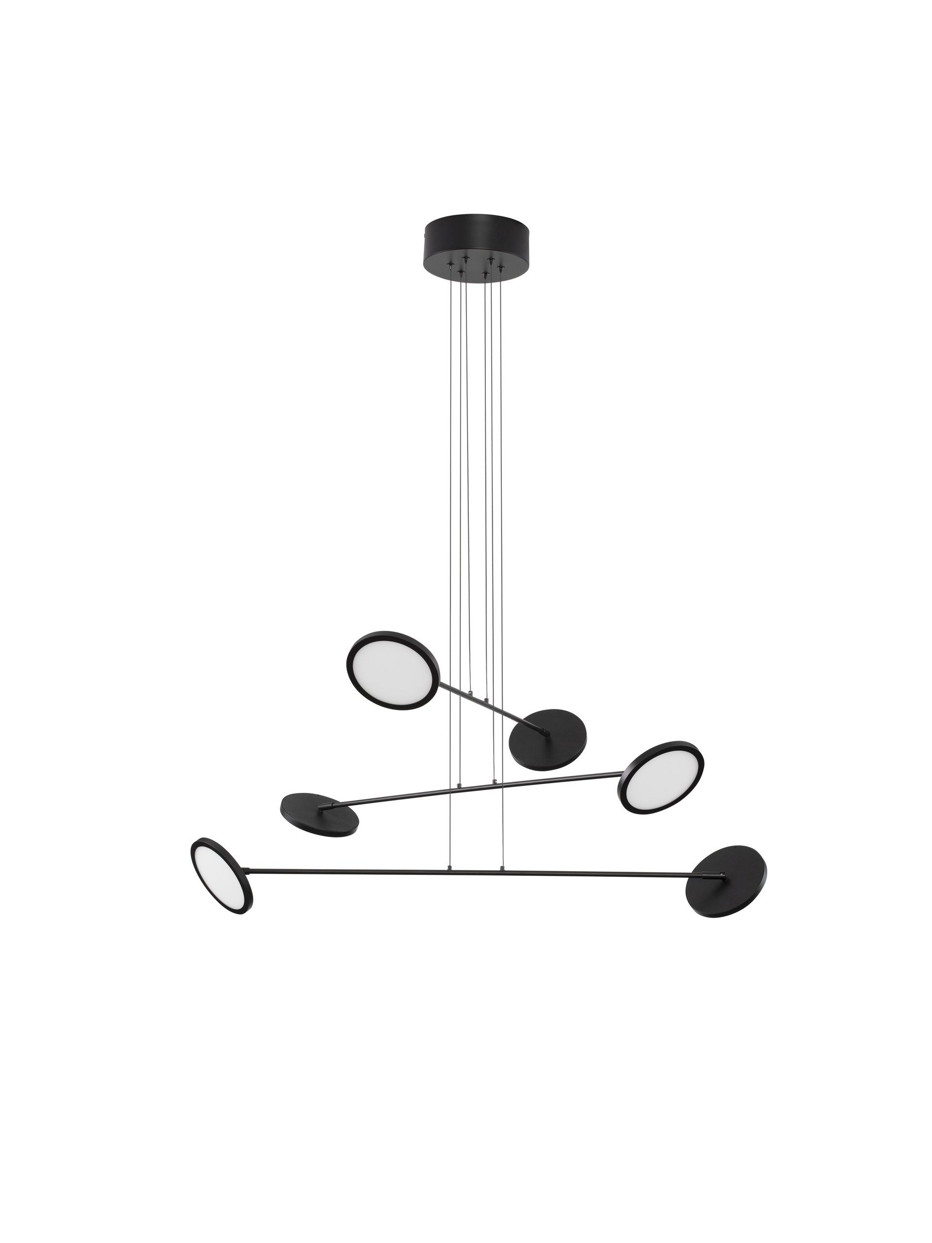 SCOPE | L 100 W 88.5 H 150 cm | 44 W | 3000 K | 3660 lm | IP20 | Black | Metal/Acrylic