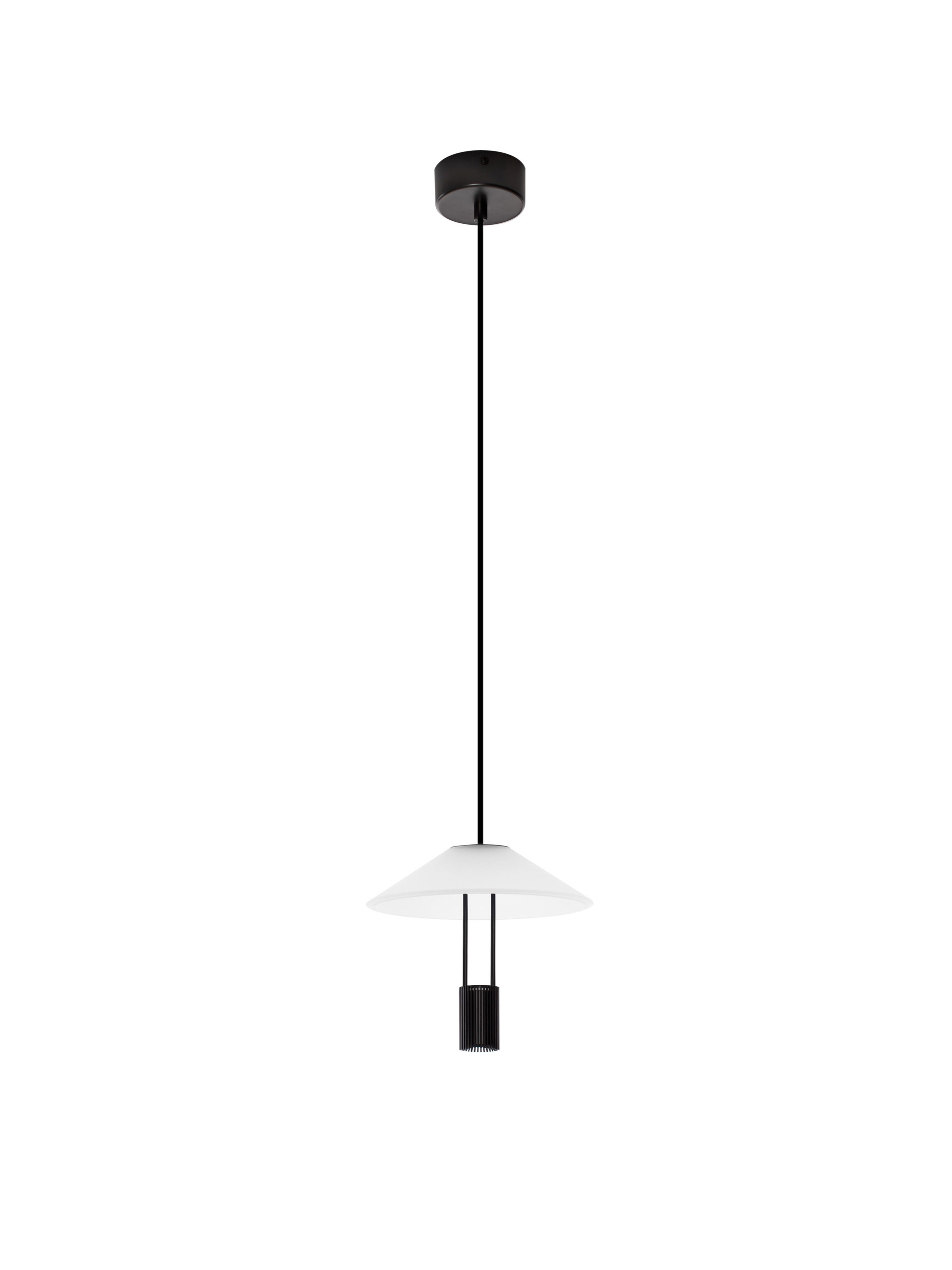 ANAFI | H 210 D 22 cm | 8 W | 3000 K | 395 lm | IP20 | Black | Steel/Aluminum/Acrylic