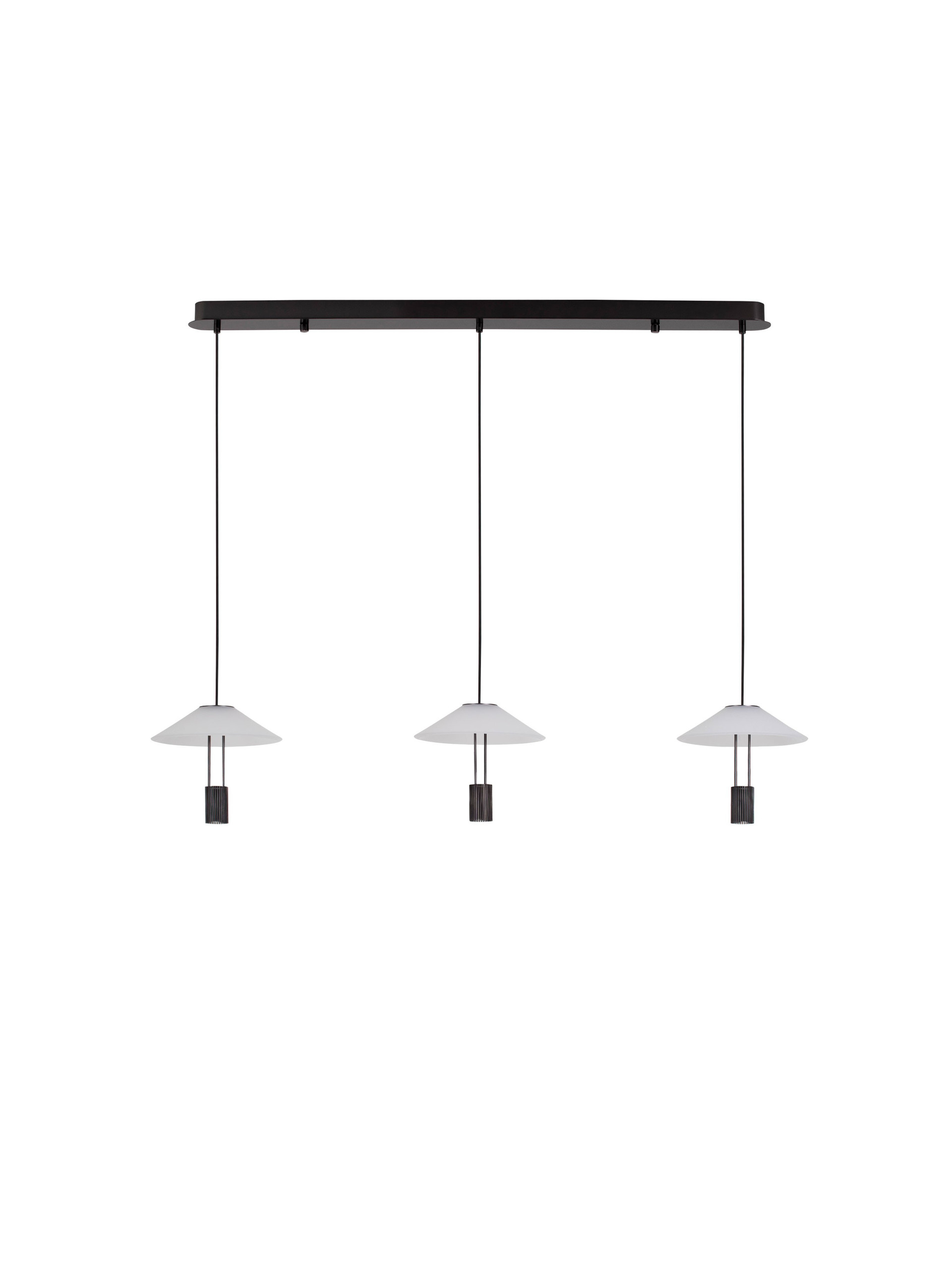 ANAFI | L 100 W 22 H 200 cm | 24 W | 3000 K | 1185 lm | IP20 | Black | Steel/Aluminum/Acrylic