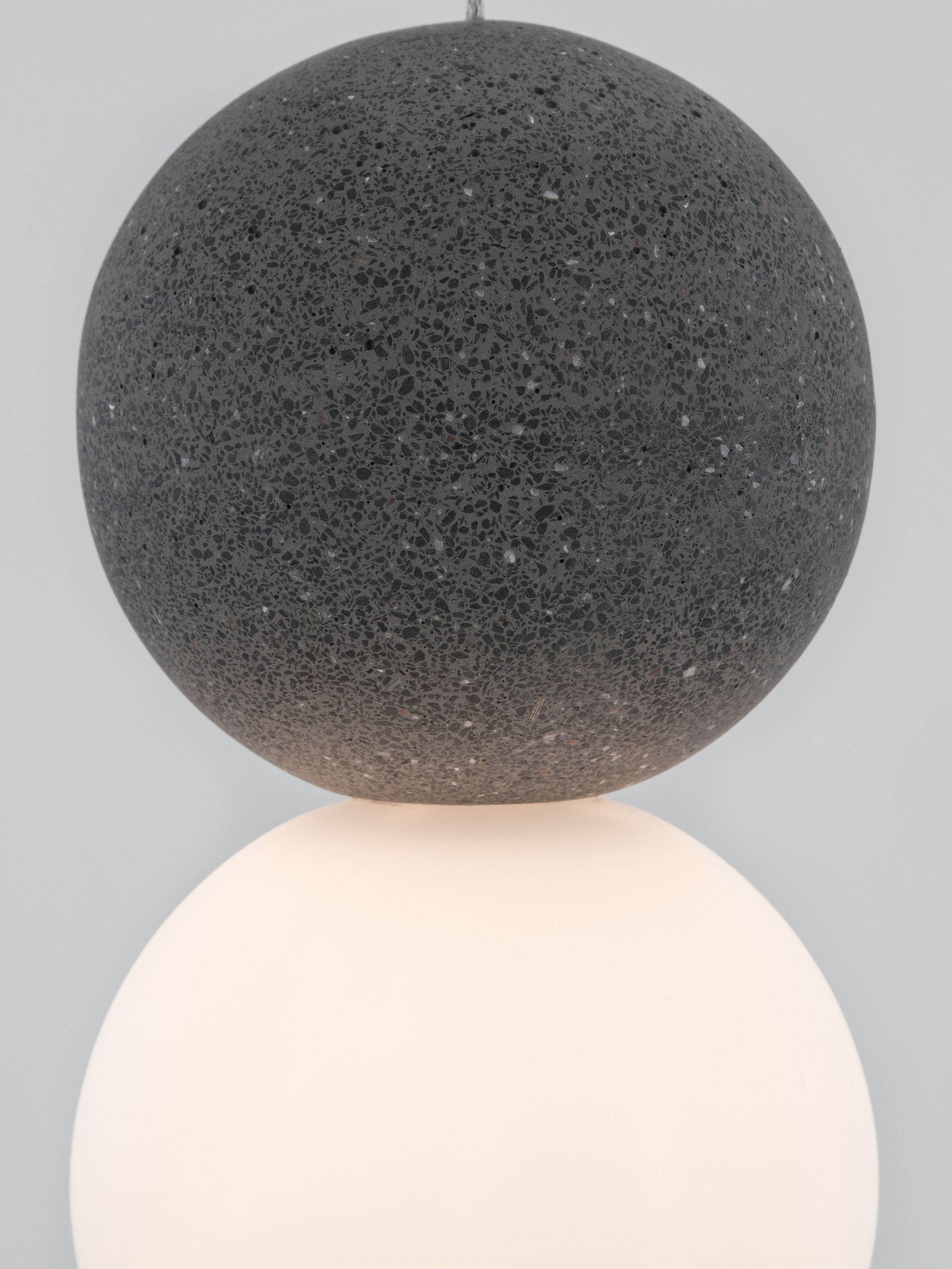 ZERO | H 120 D 10 cm | 5 W | IP20 | Grigio | Vetro/Alluminio/Calcestruzzo