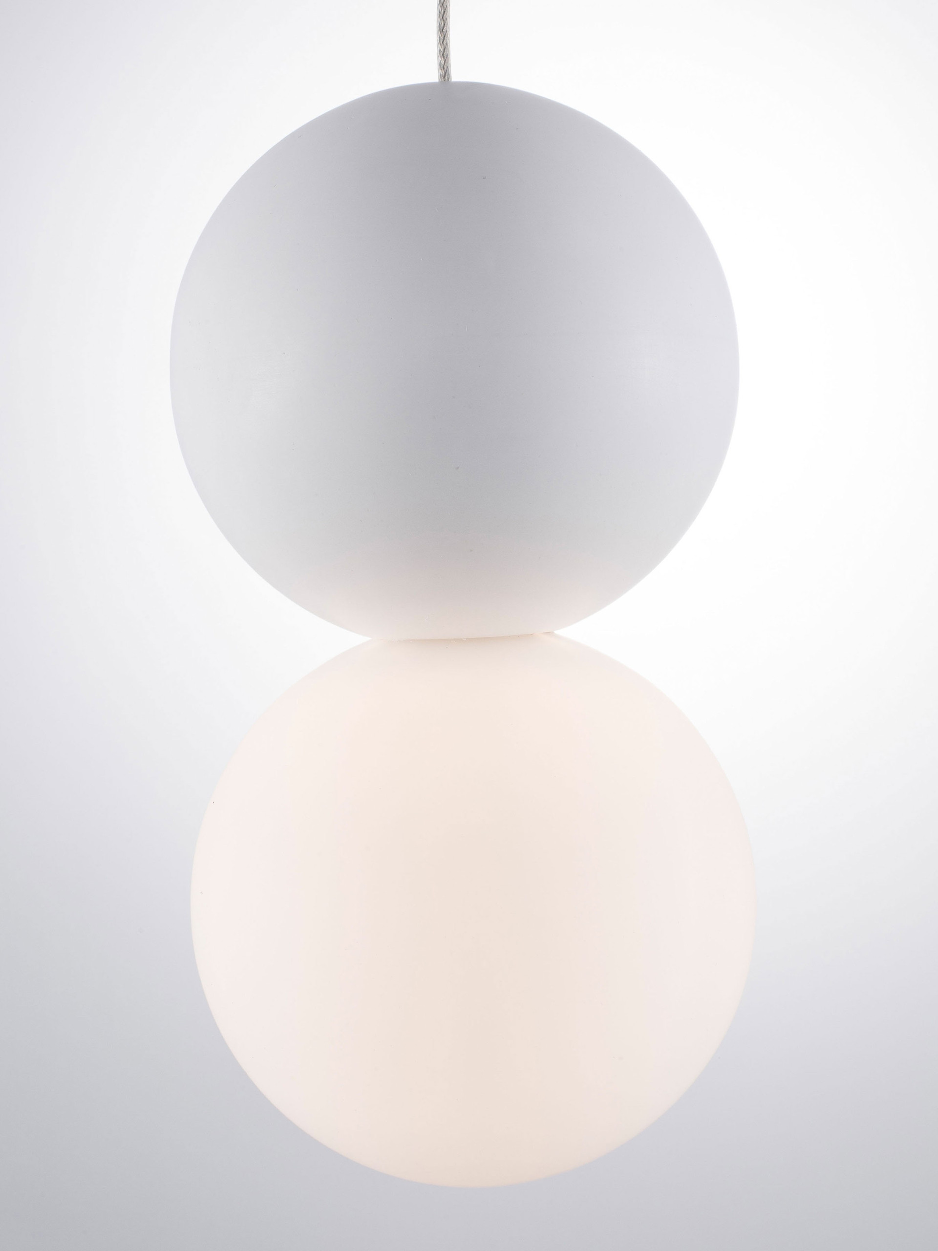 ZERO | H 120 D 10 cm | 5 W | IP20 | Bianco | Vetro/Alluminio/Gesso