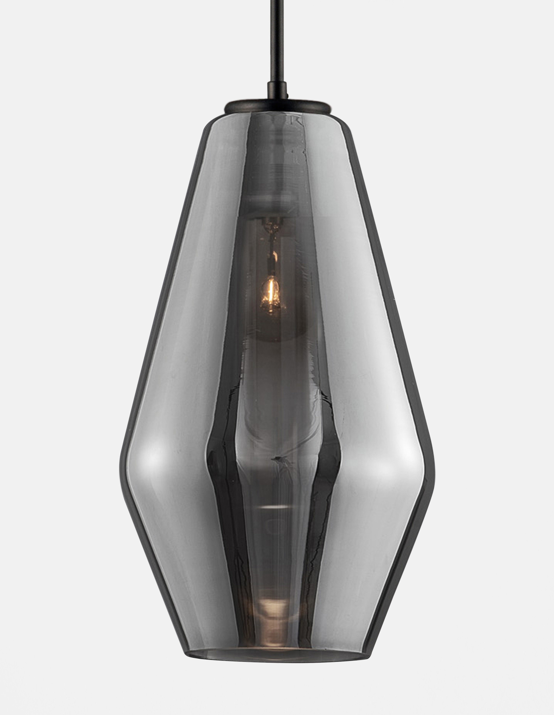 VEIRO | Smokey | Glass/Metal/Fabric