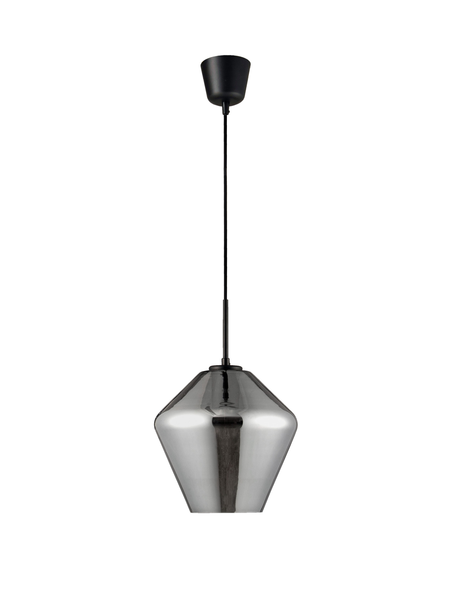 VEIRO | Smokey | Glass/Metal/Fabric