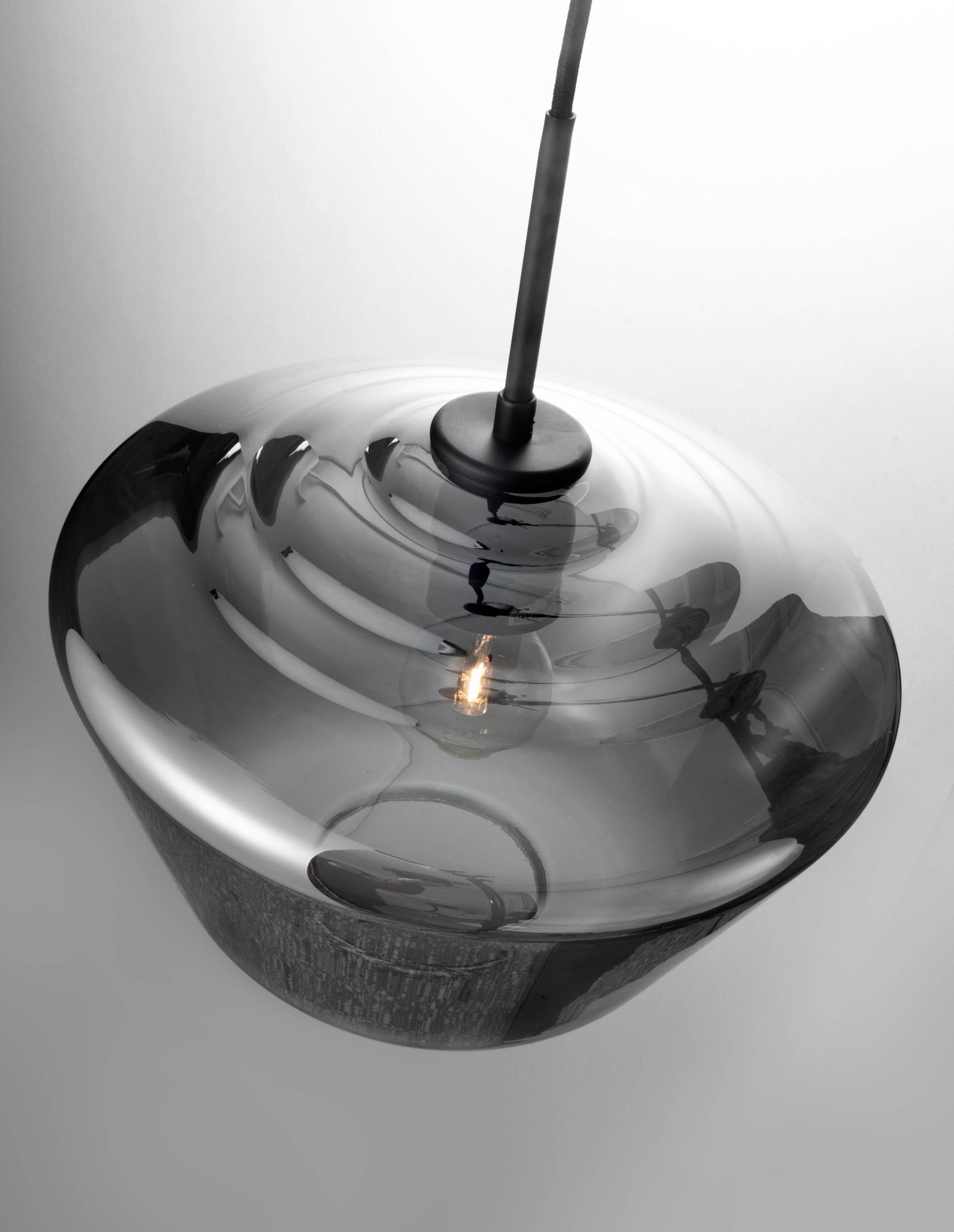 VEIRO | D 30 cm | 12 W | IP20 | Smokey | Glass/Metal