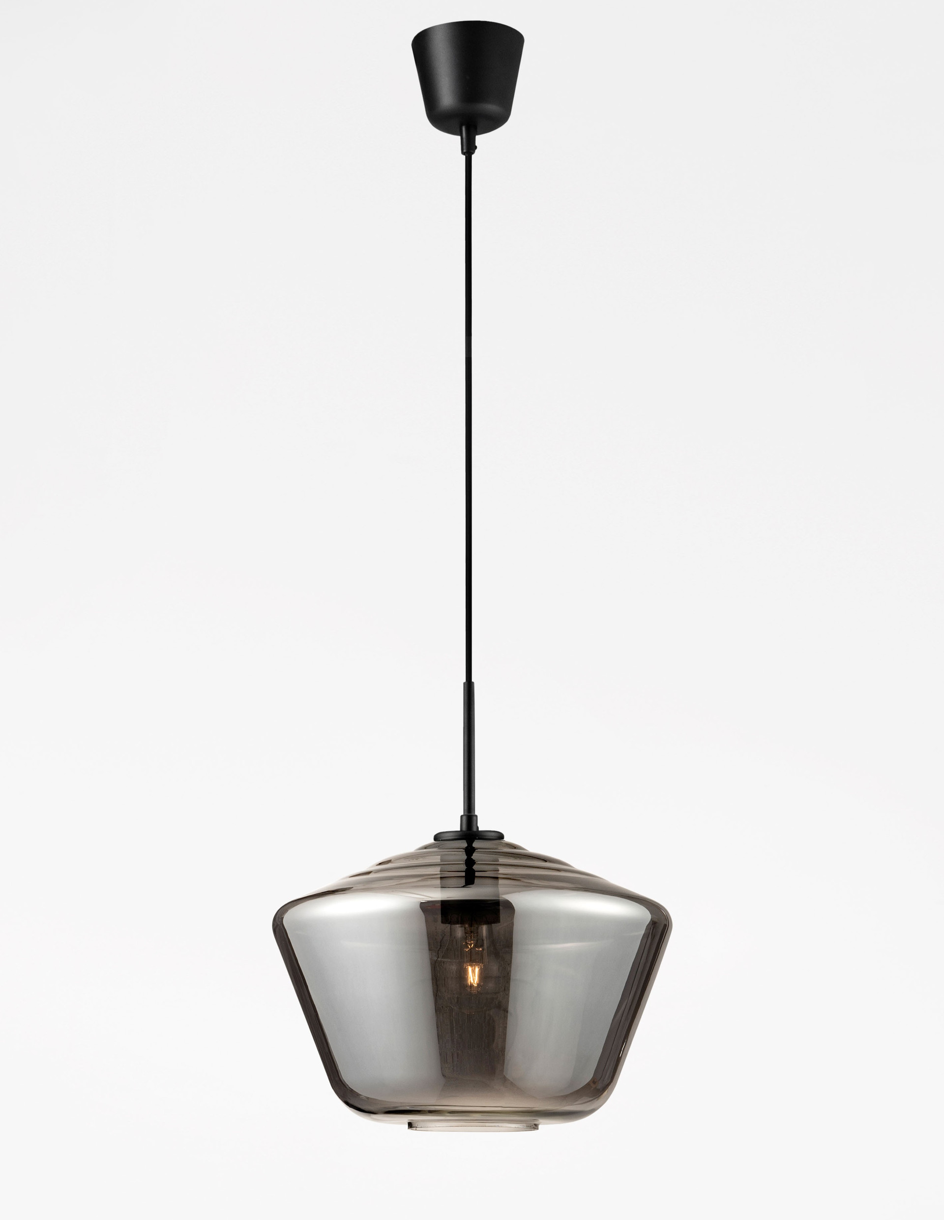VEIRO | D 30 cm | 12 W | IP20 | Smokey | Glass/Metal