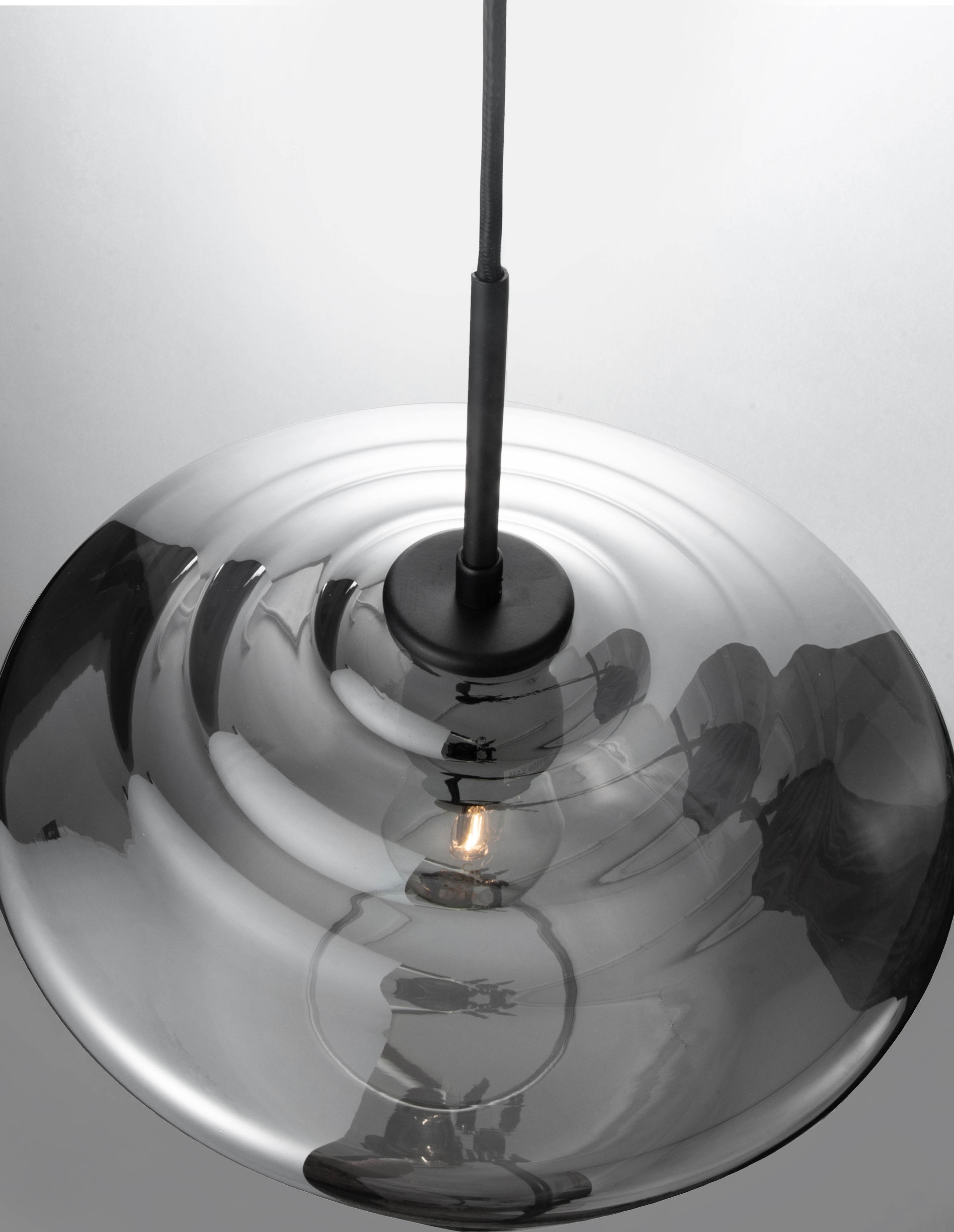 VEIRO | D 30 cm | 12 W | IP20 | Smokey | Glass/Metal