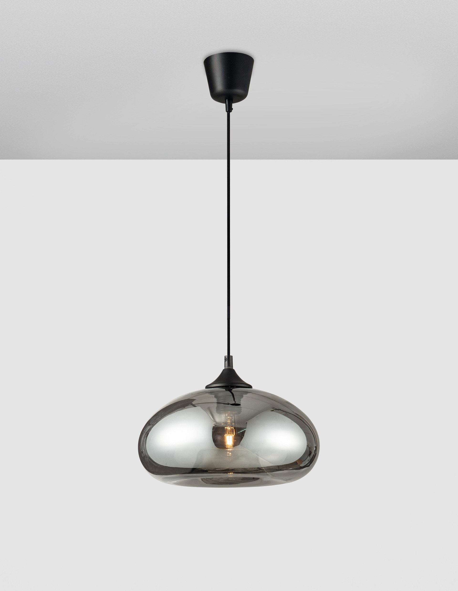 SAVAZ | H 120 D 28 cm | 12 W | IP20 | Chrome | Glass/Metal