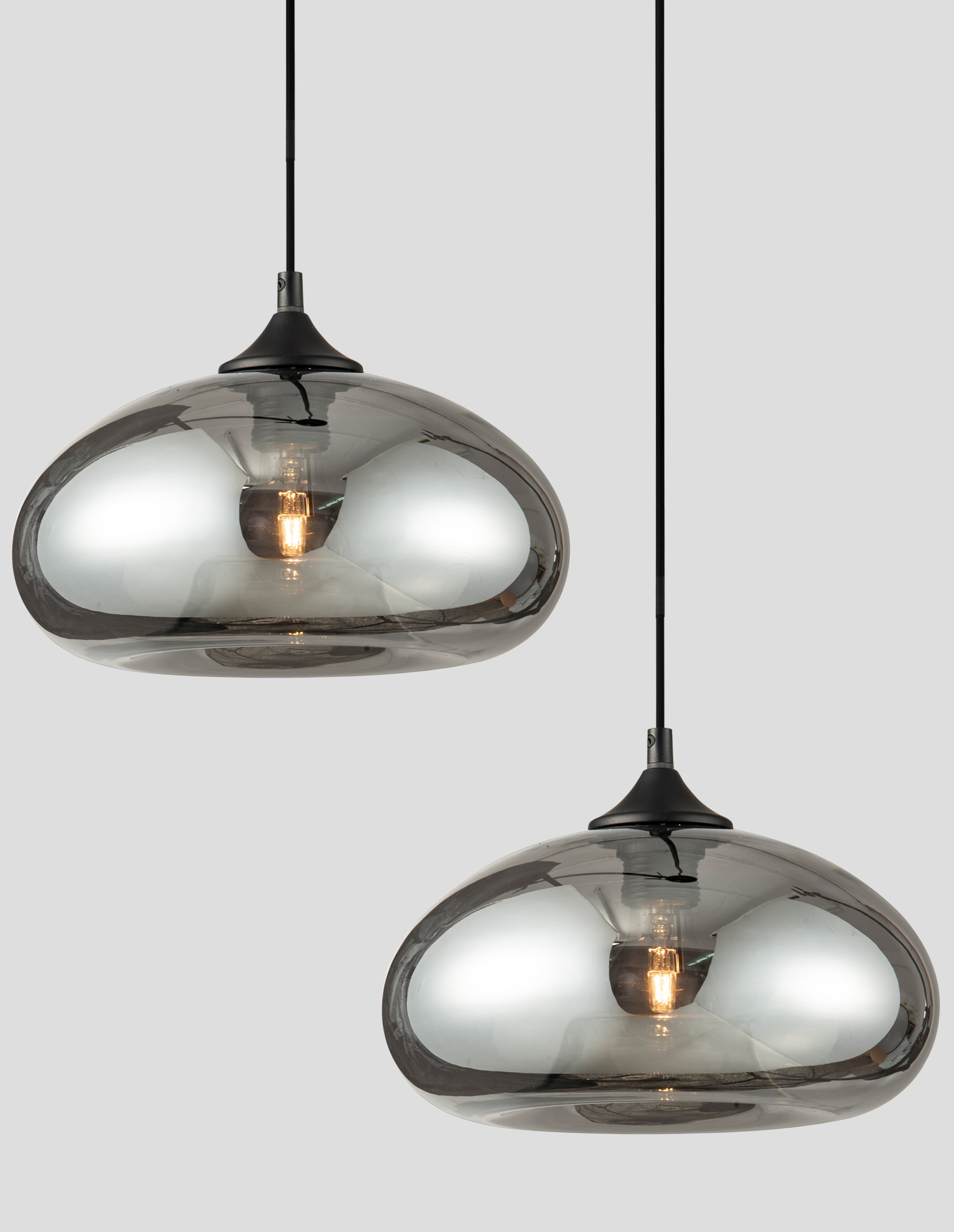 SAVAZ | H 120 D 28 cm | 12 W | IP20 | Chrome | Glass/Metal