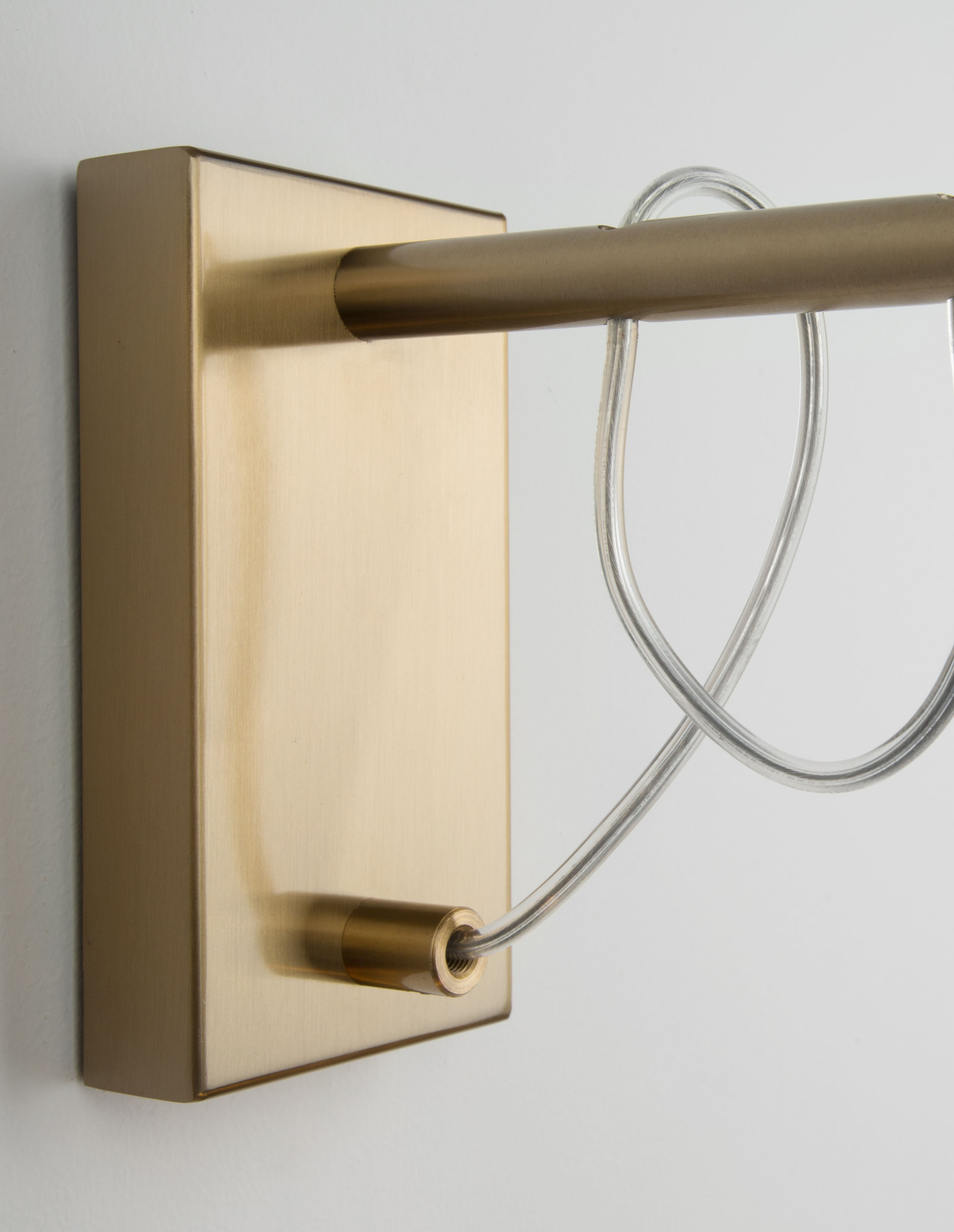 MOND | L 18 W 27.5 H 40 cm | 5 W | IP20 | Gold/Clear | Glass/Metal