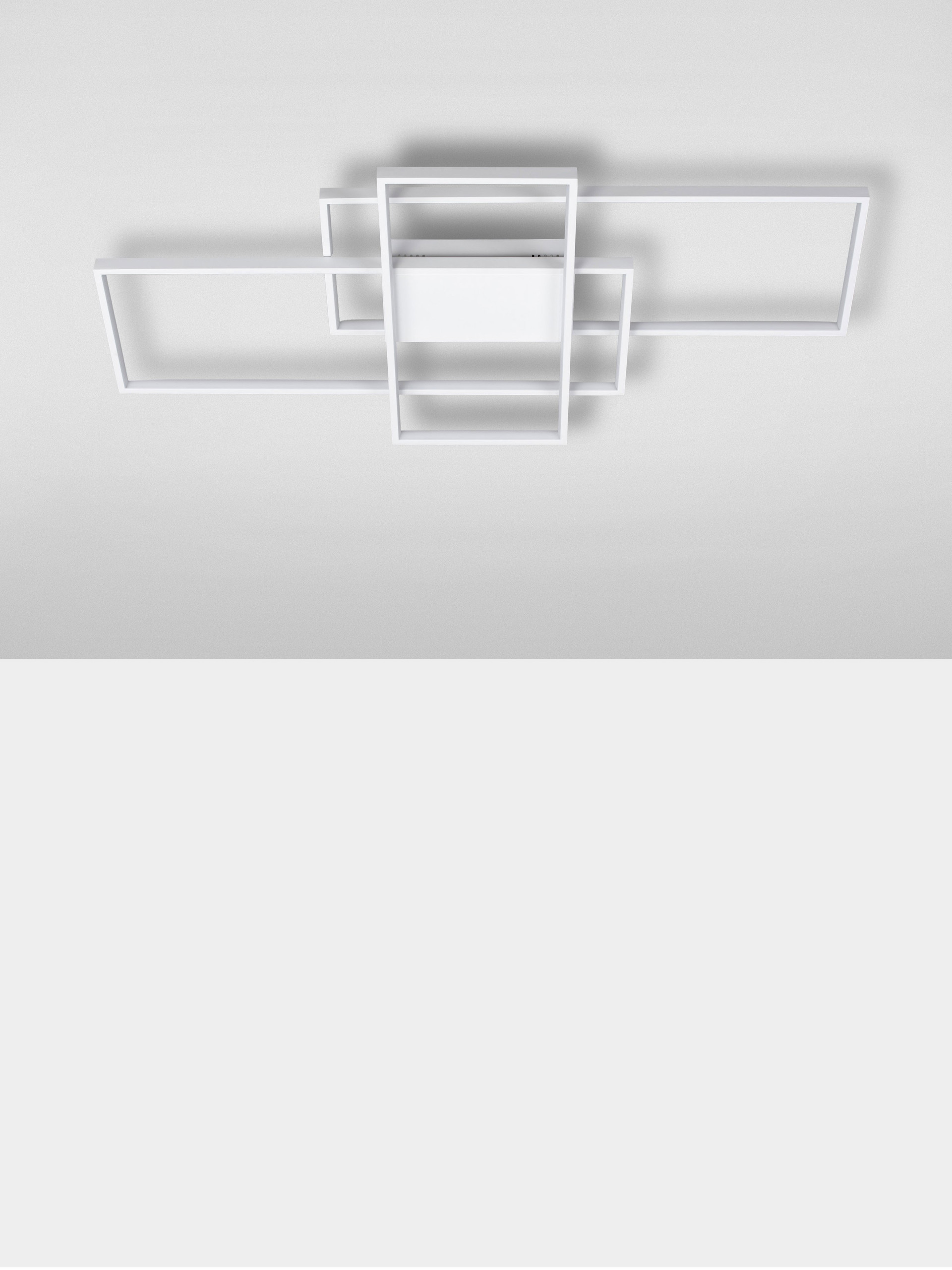 CLEA | L 100 W 50.7 H 8.5 cm | 58 W | 2700/3500/5000 K | 3455 lm | IP20 | White | Aluminum/Acrylic