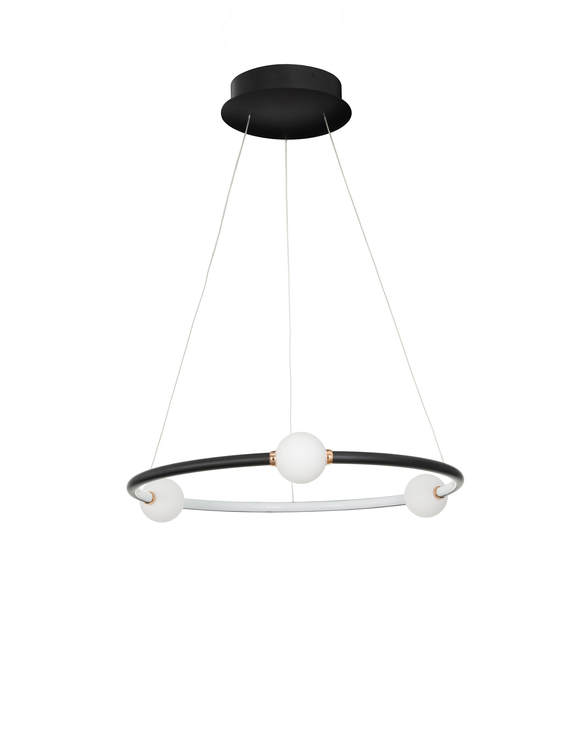 CELIA | W 64 H 120 D 64 cm | 37 W | 3000 K | 3812 lm | IP20 | Black/White | Glass/Aluminum