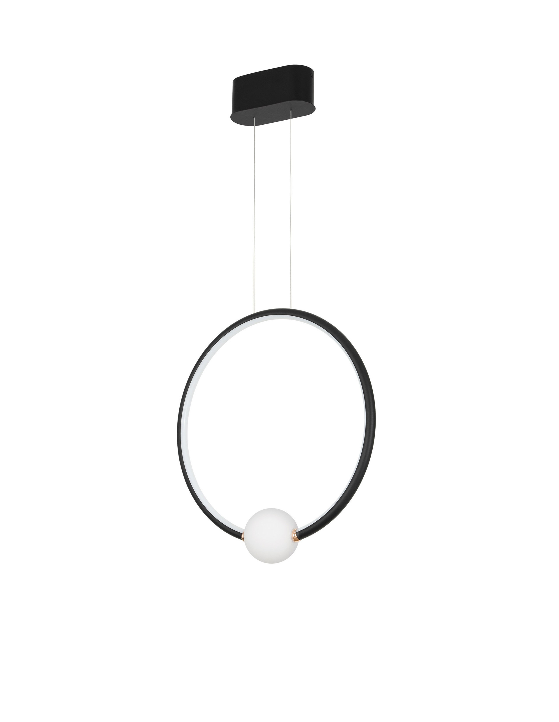 CELIA | W 10 H 120 D 43 cm | 29 W | 3000 K | 3203 lm | IP20 | Black/White | Glass/Aluminum