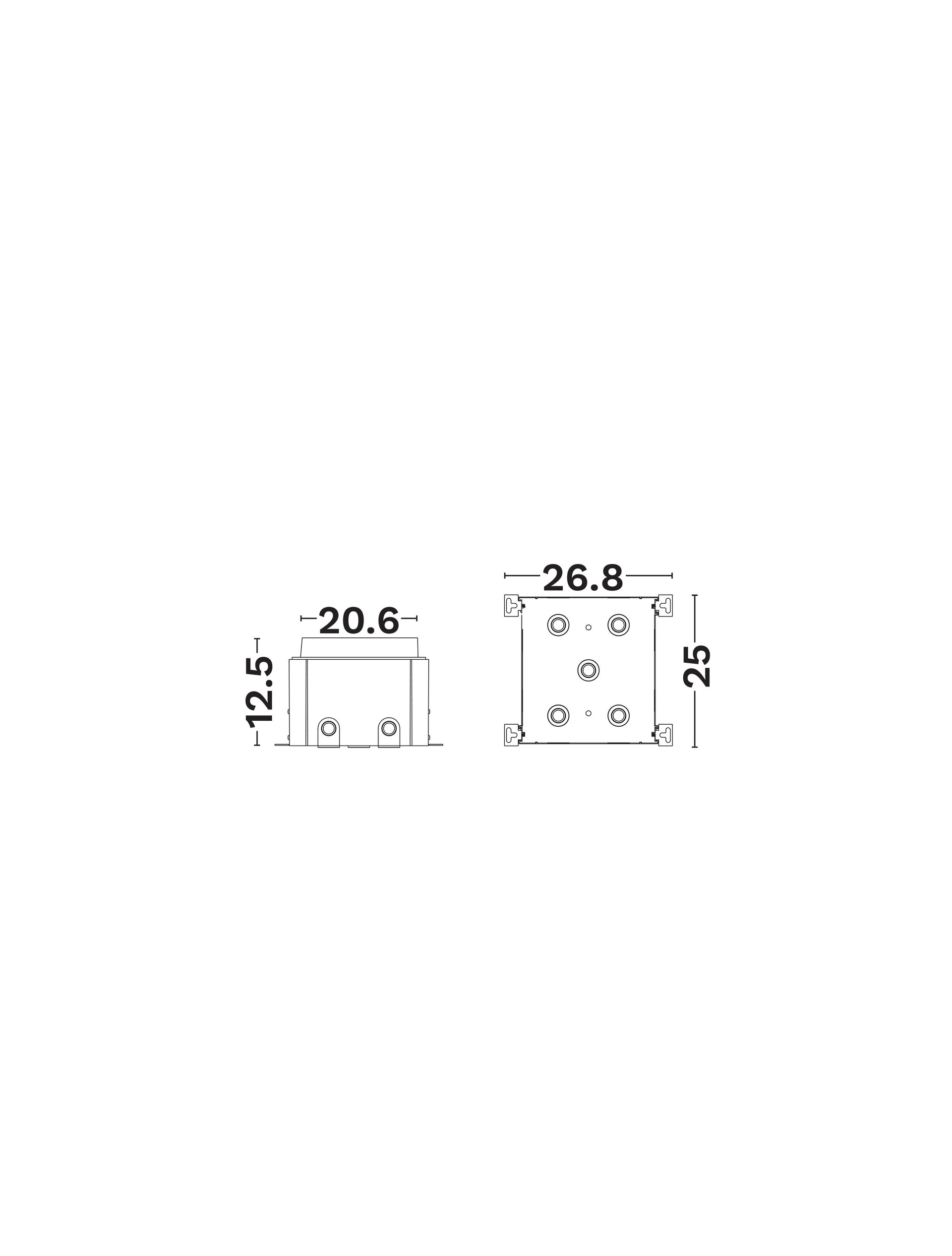 Dusty B-Ground Black PVC-L25-9844203 | L 25 W 26.8 H 12.5 cm | Black | PVC