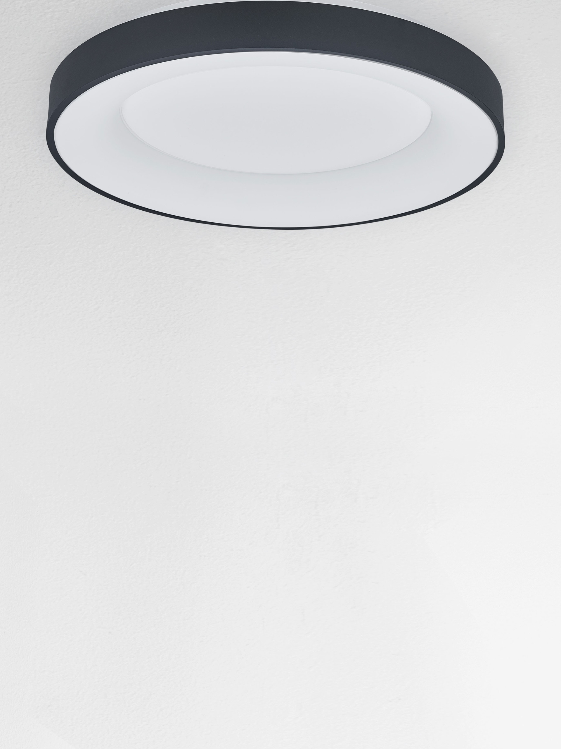 RANDO SMART | H 9 D 60 cm | 50 W | 3000/4000 K | 2864 lm | IP20 | Black | Aluminum/Acrylic
