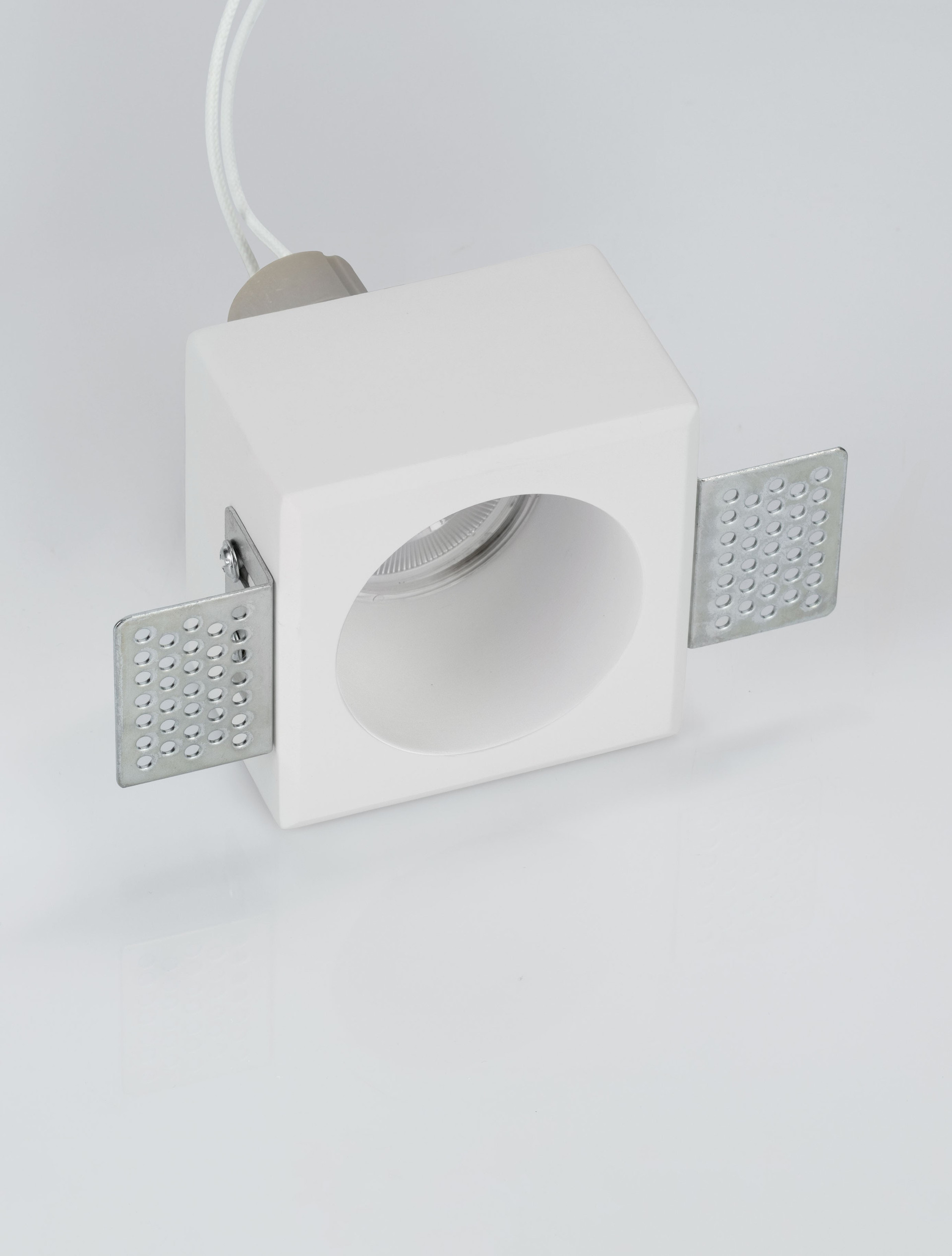 Cosimo W-8W-TL-D8 | L 8 W 8 H 5.2 cm | 10 W | IP20 | White | Gypsum