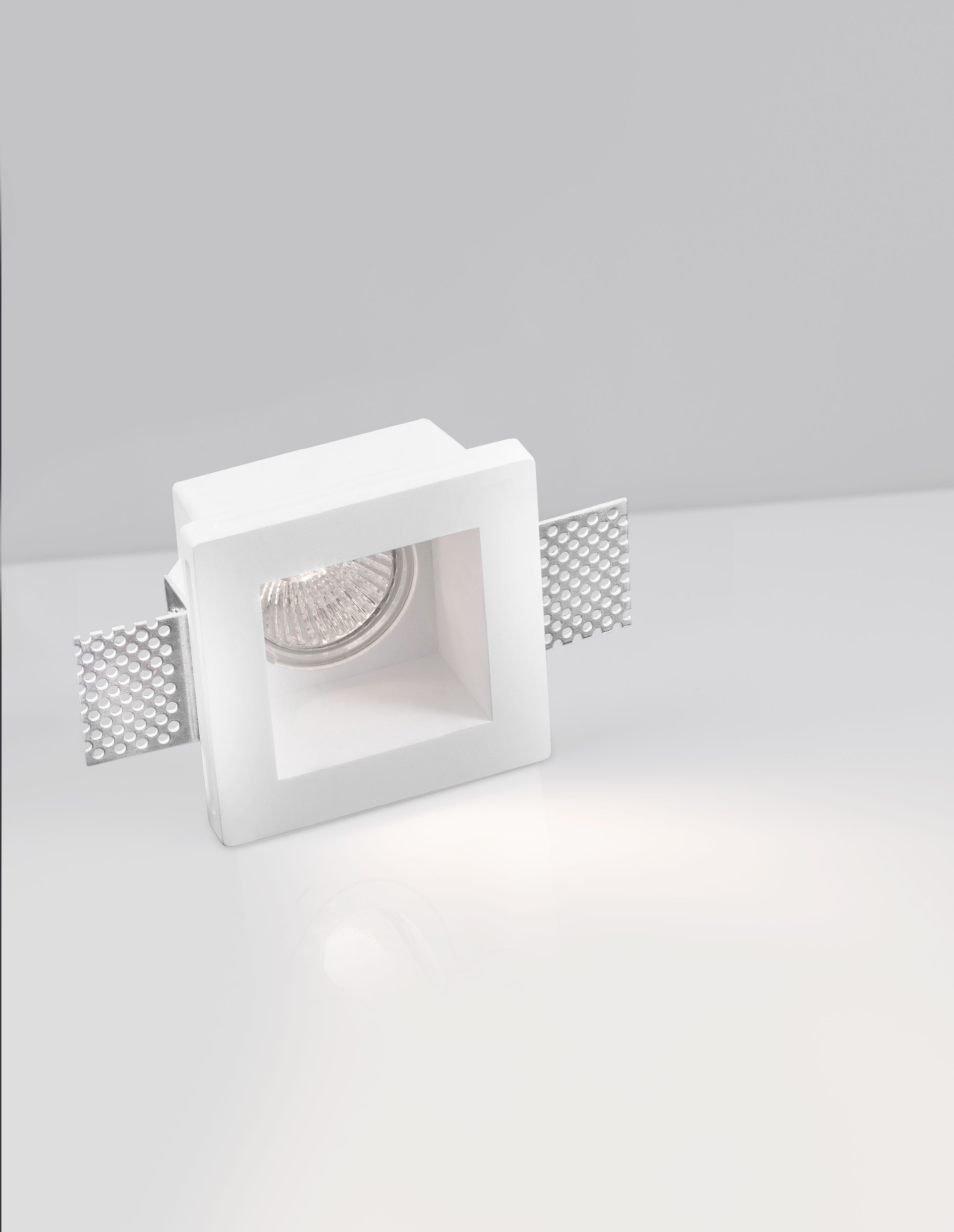Cosimo W-8W-TL-D8 | L 8 W 8 H 5.2 cm | 10 W | IP20 | White | Gypsum
