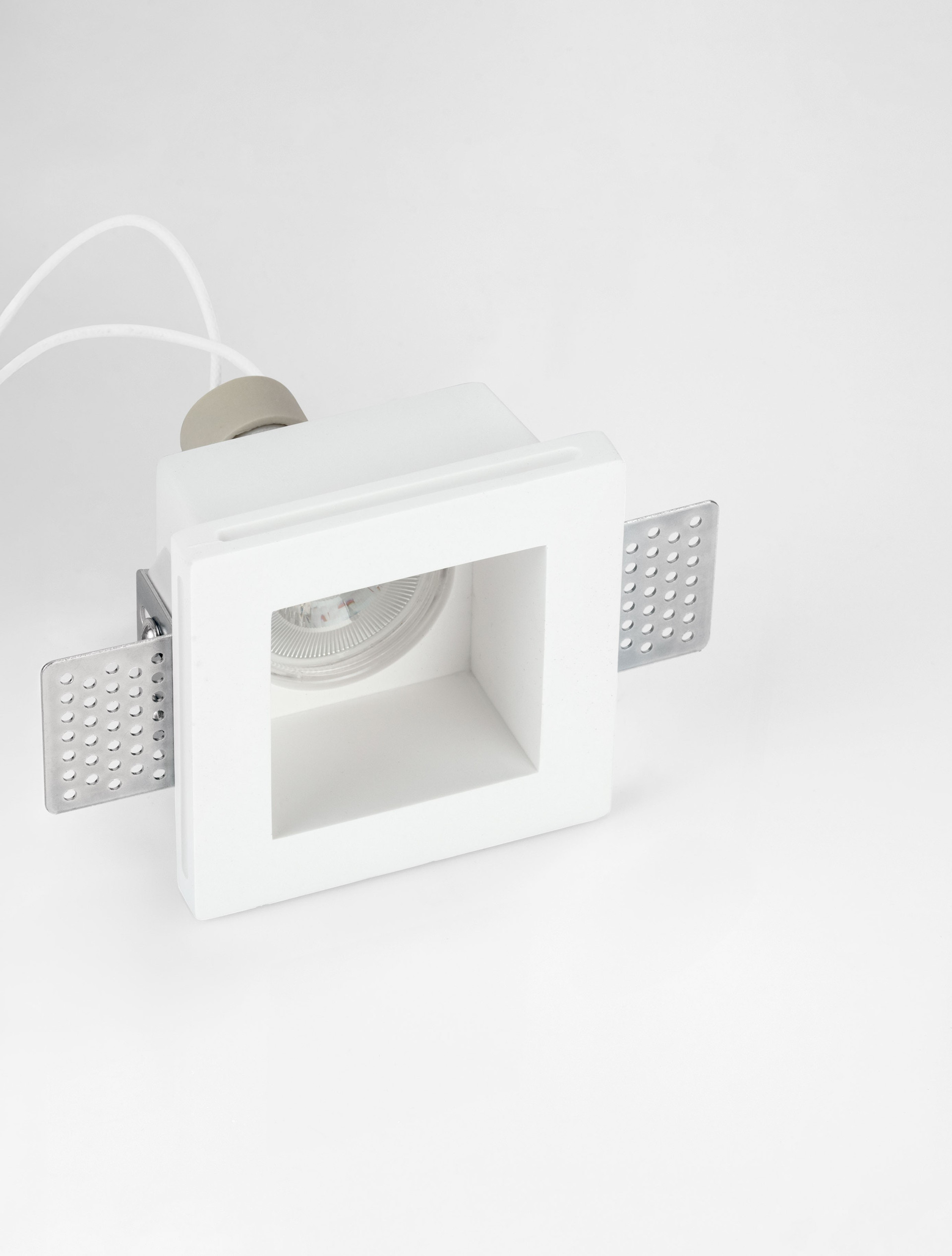 Cosimo W-9.5W-TL-D9.5 | L 9.5 W 9.5 H 5 cm | 10 W | IP20 | White | Gypsum
