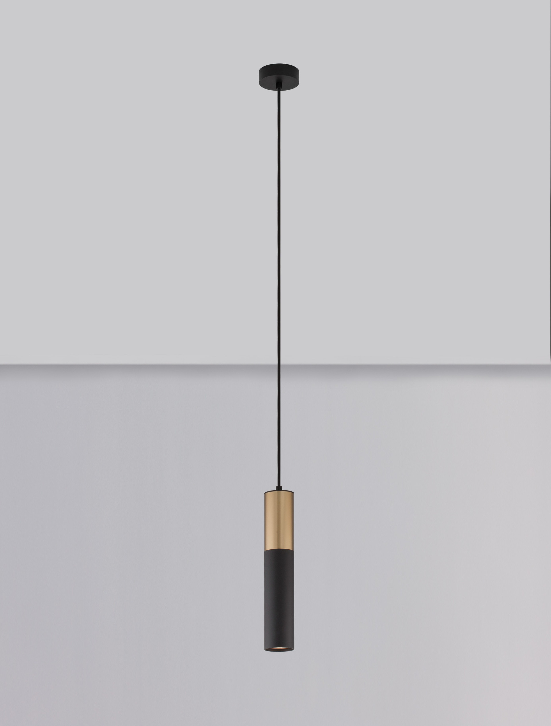 PONGO | H 180 D 5.6 cm | 10 W | IP20 | Black/Gold | Aluminum